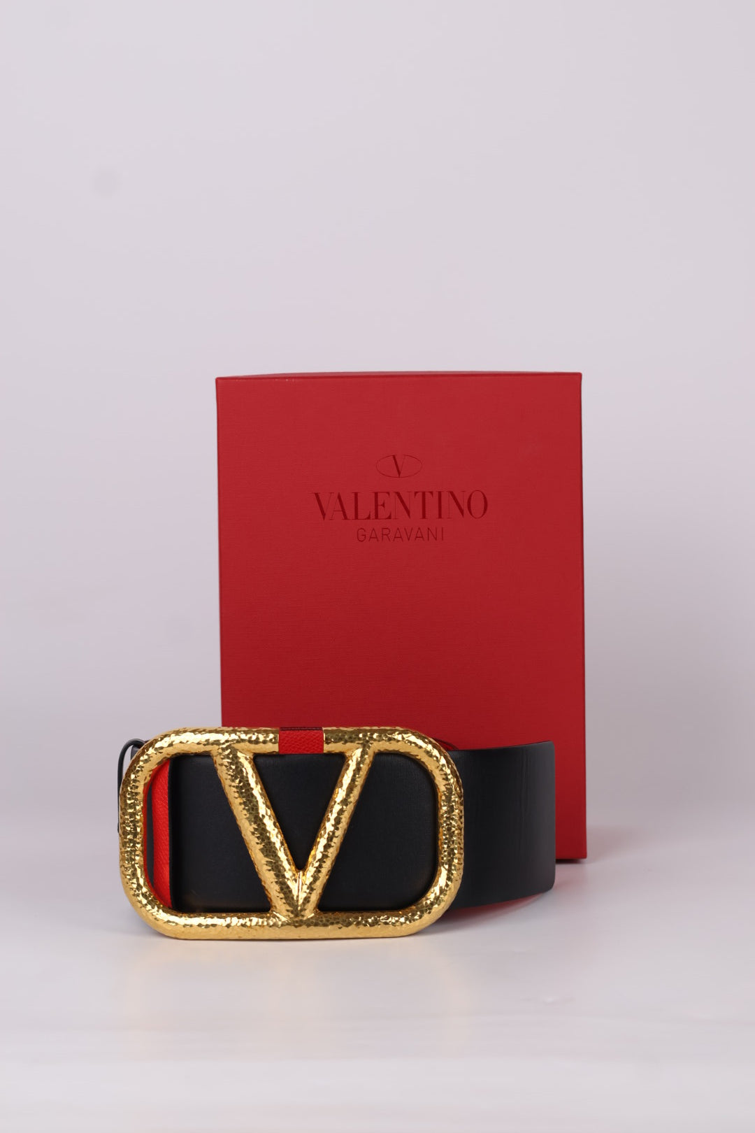 Valentino Cintura V Logo 7 cm