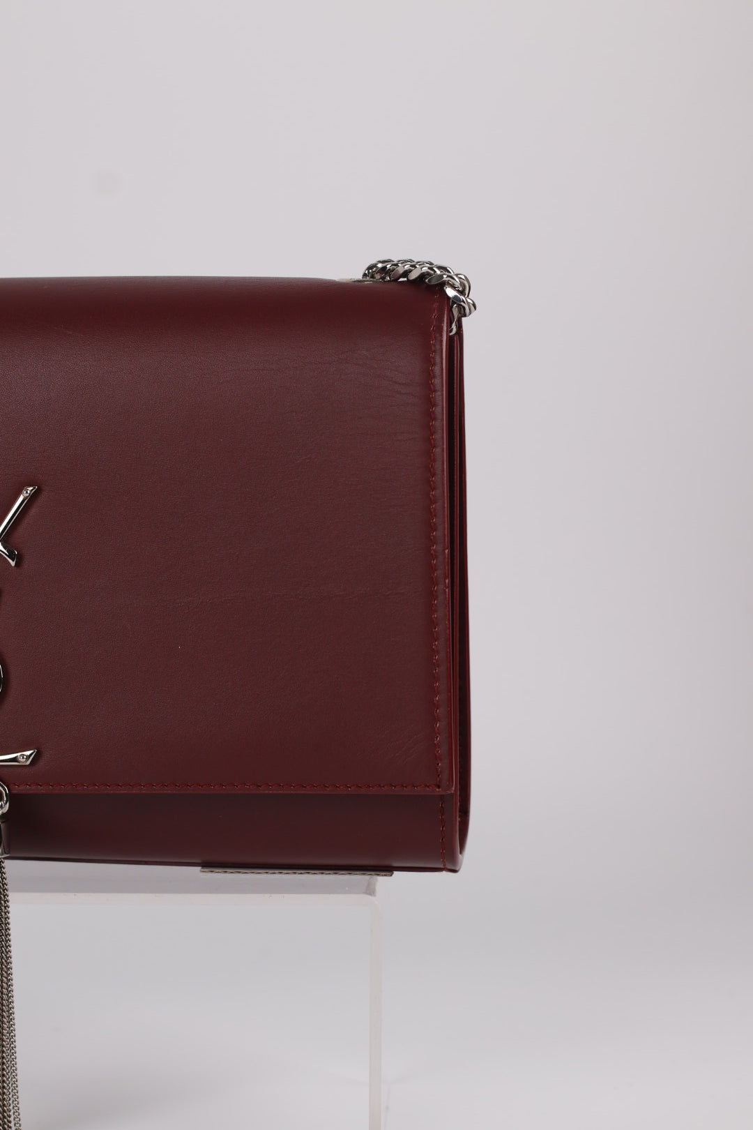 Saint Laurent Kate Media in Pelle