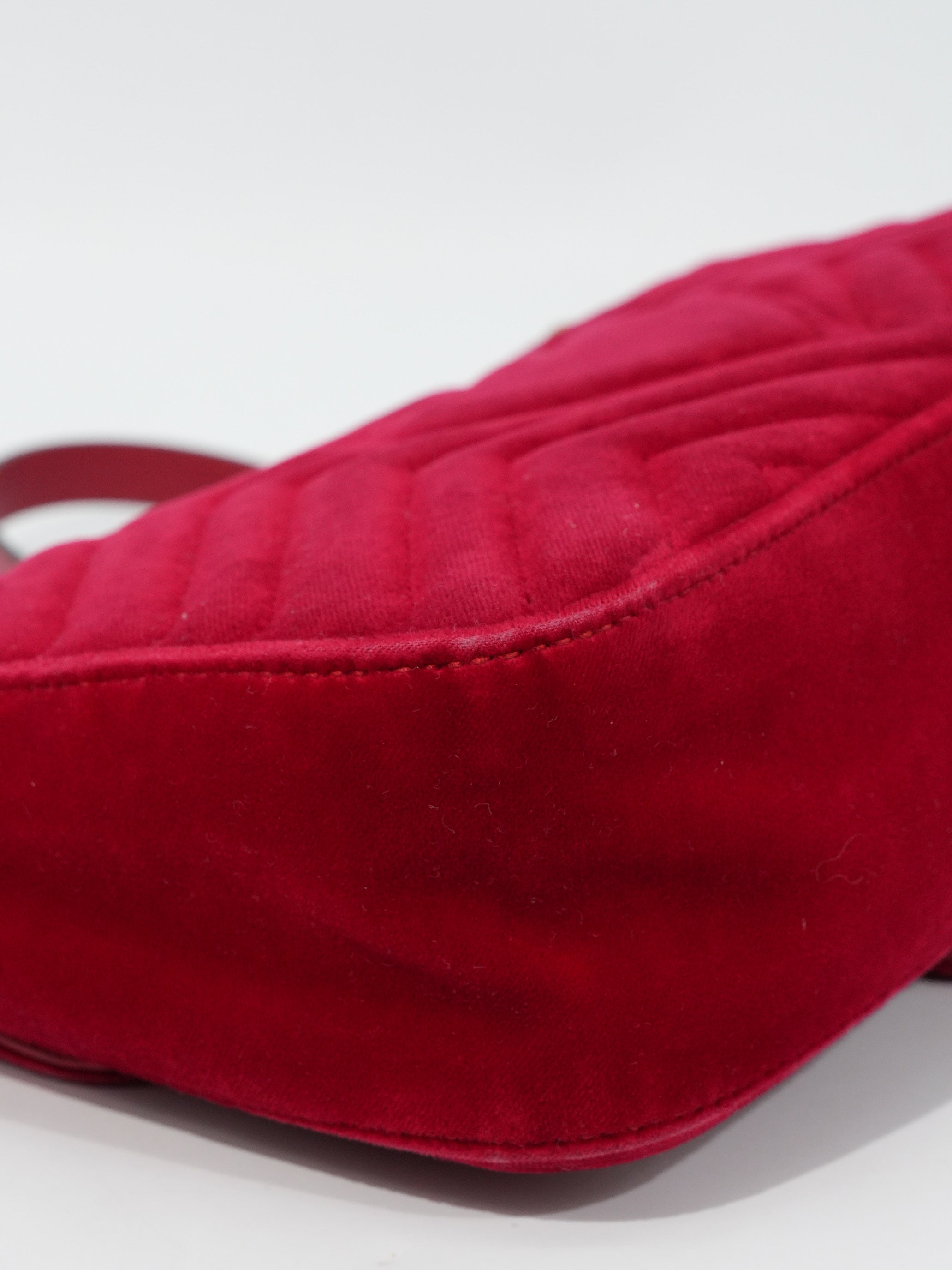 Gucci Marmont Media Velvet Matelassé