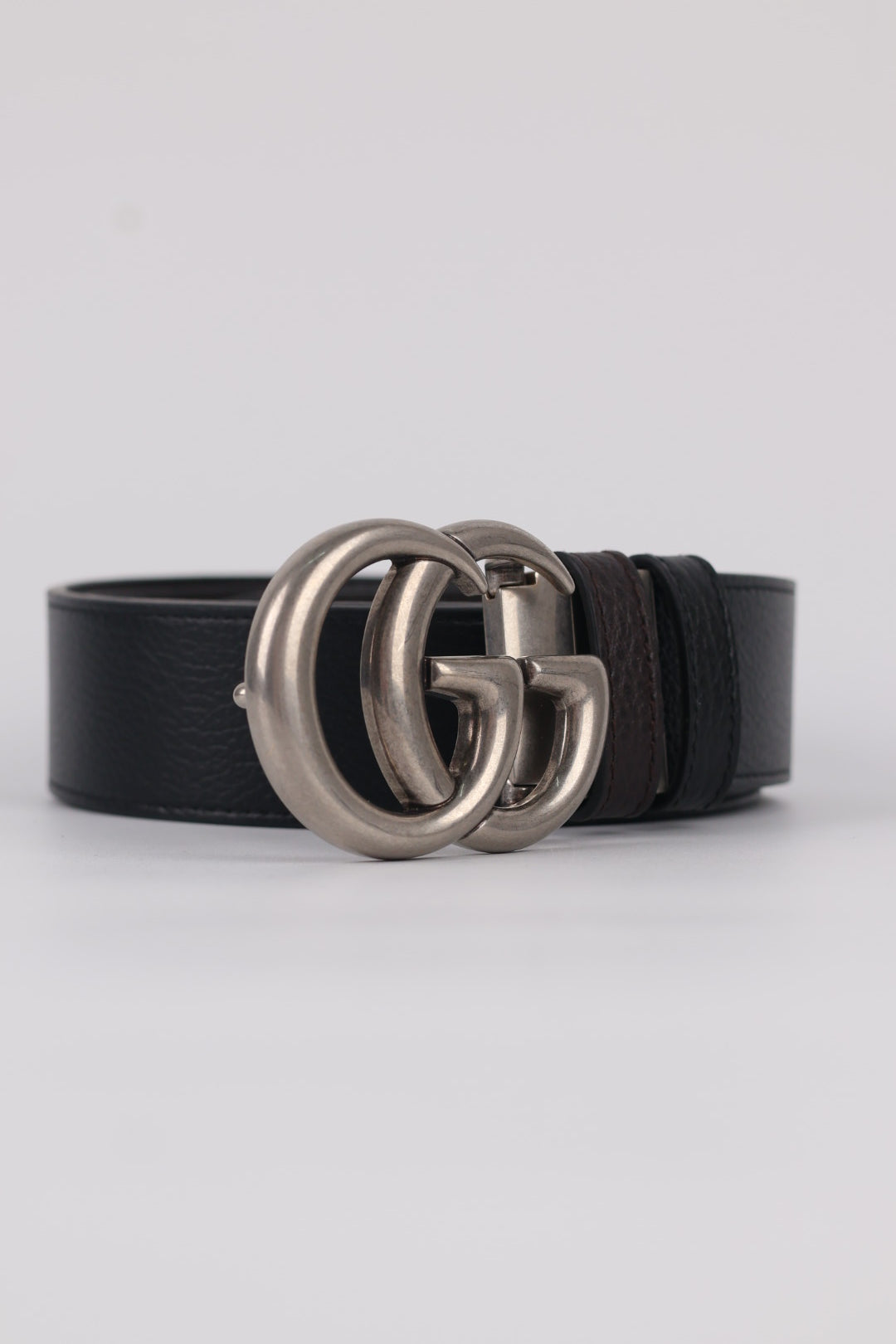 Gucci Cintura Marmont 4 cm in Pelle Reversibile
