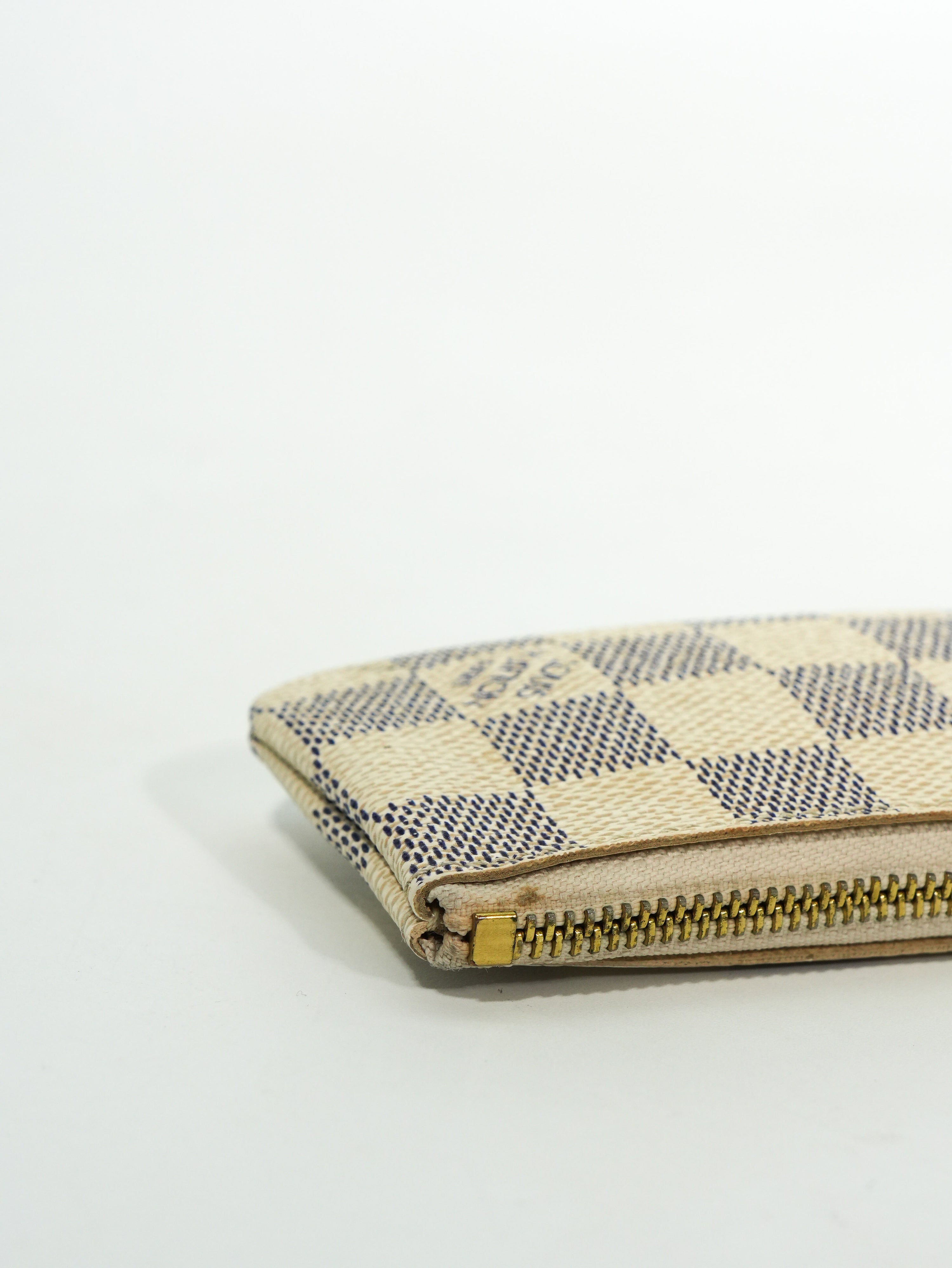 Louis Vuitton Key Pouch Damier Azur
