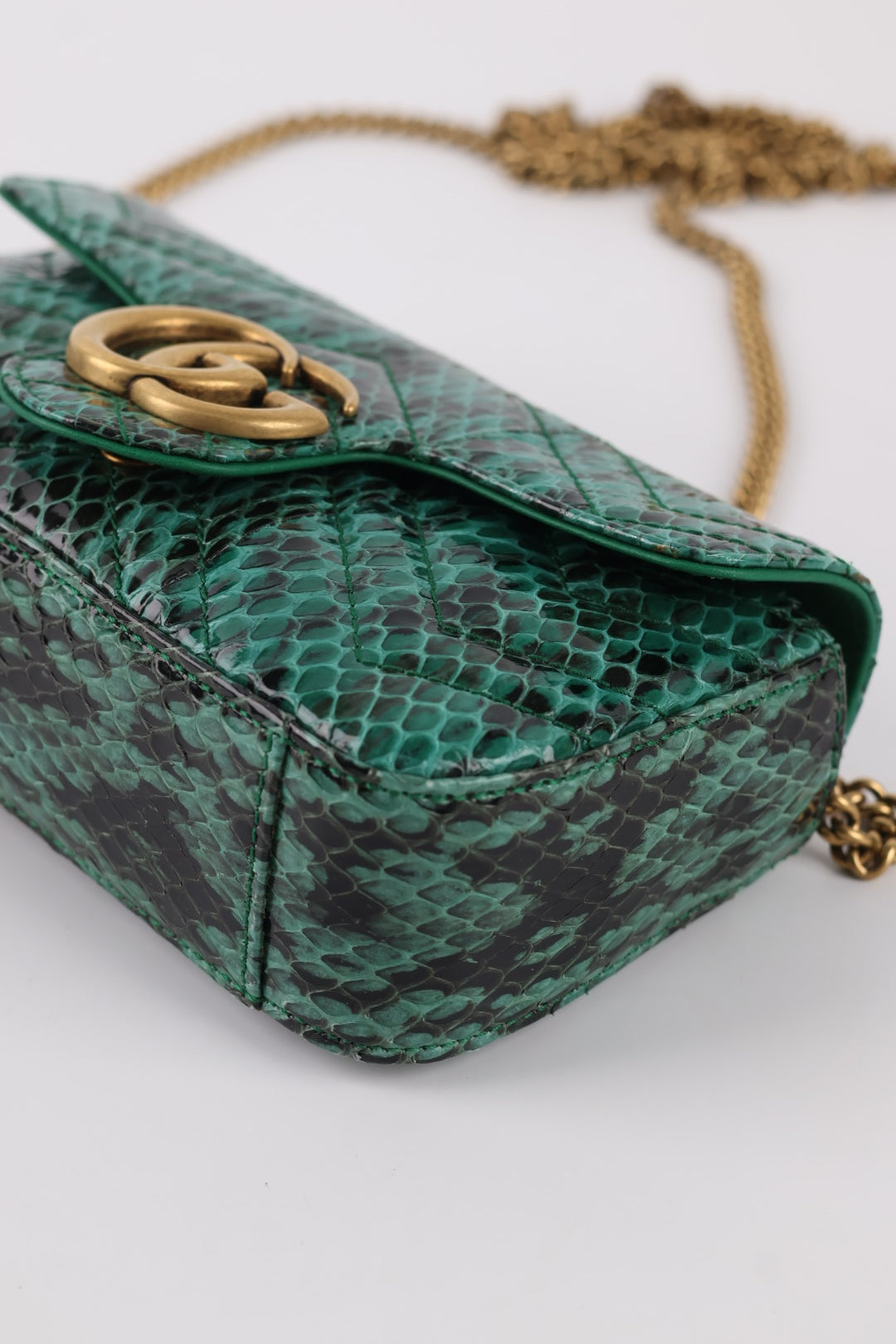 Gucci GG Marmont Supermini Marmont Pitone