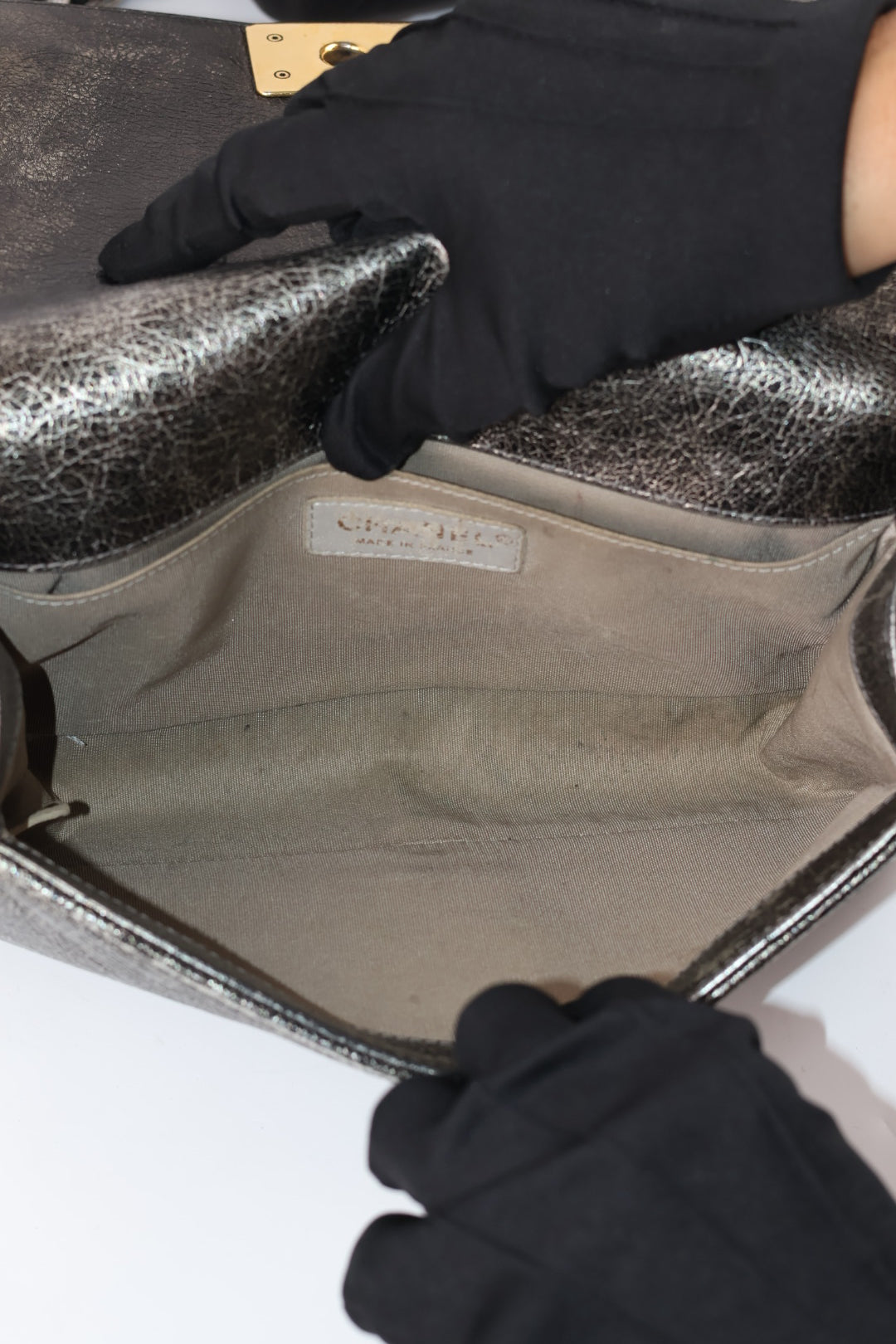 Chanel Boy Media Silver