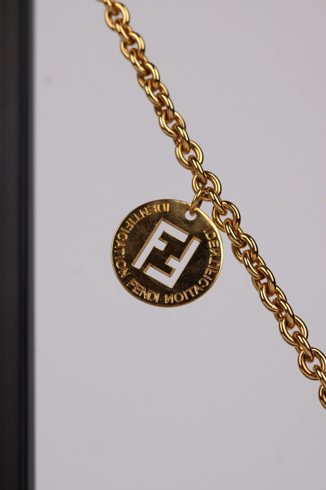 Fendi Pochette Chain FF Zucchino
