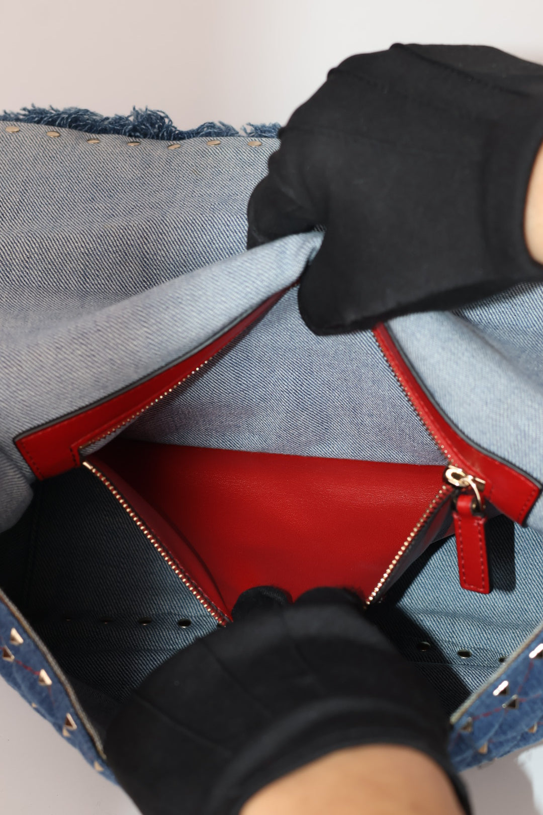 Valentino Rockstud Spike Denim Media