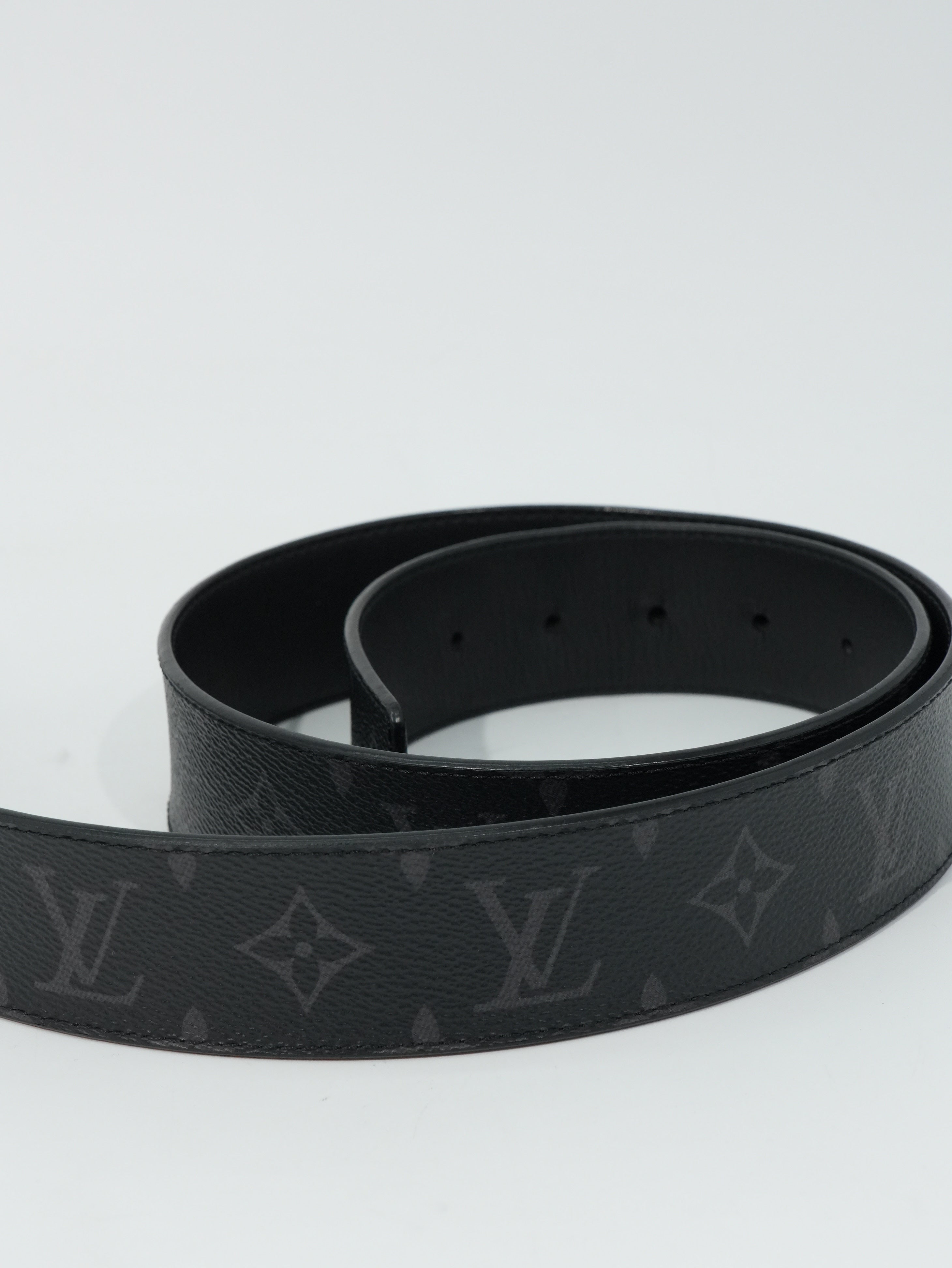 Louis Vuitton Cintura Initiales Monogram Eclipse