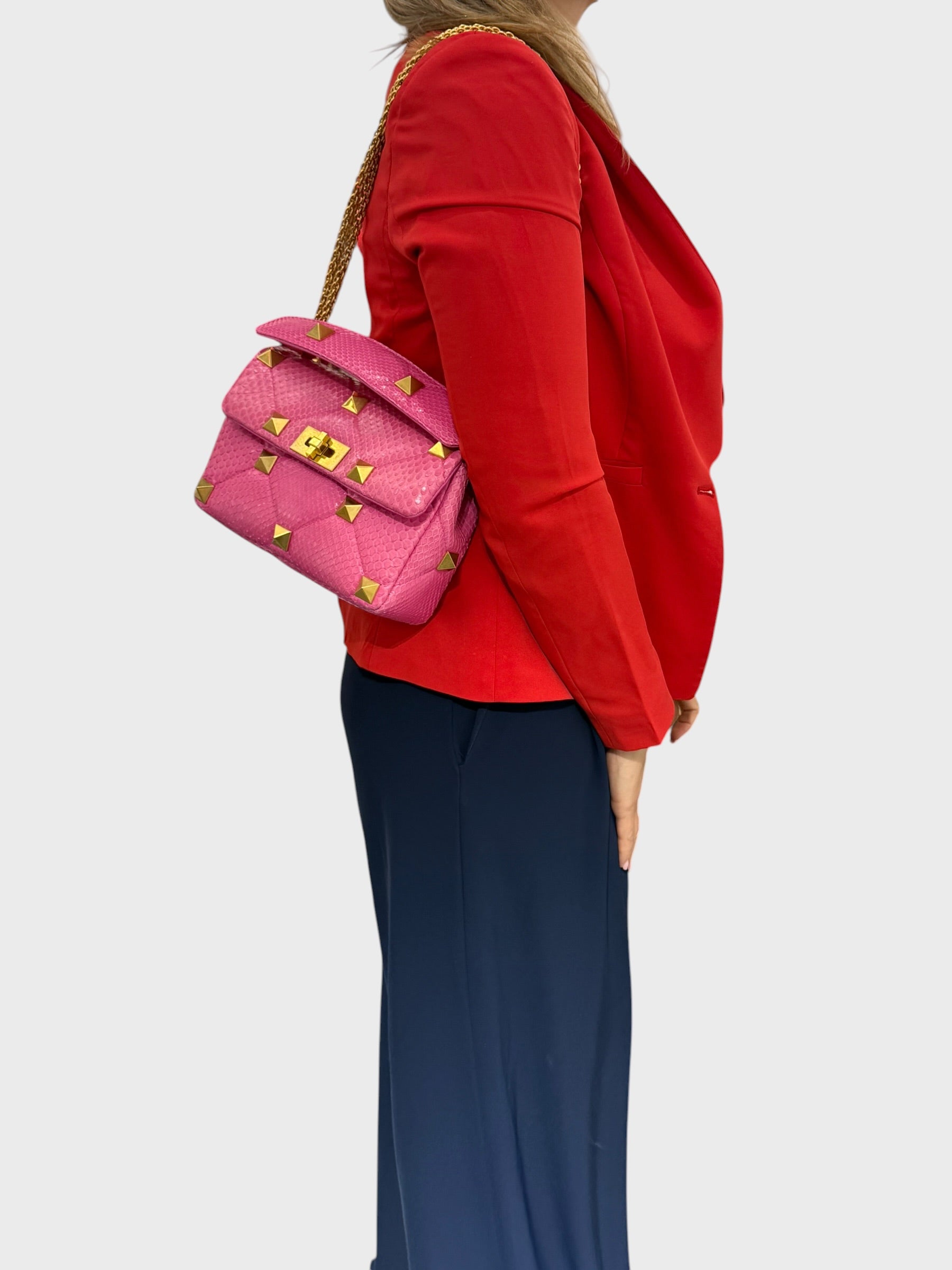 Valentino Roman Stud Pitone