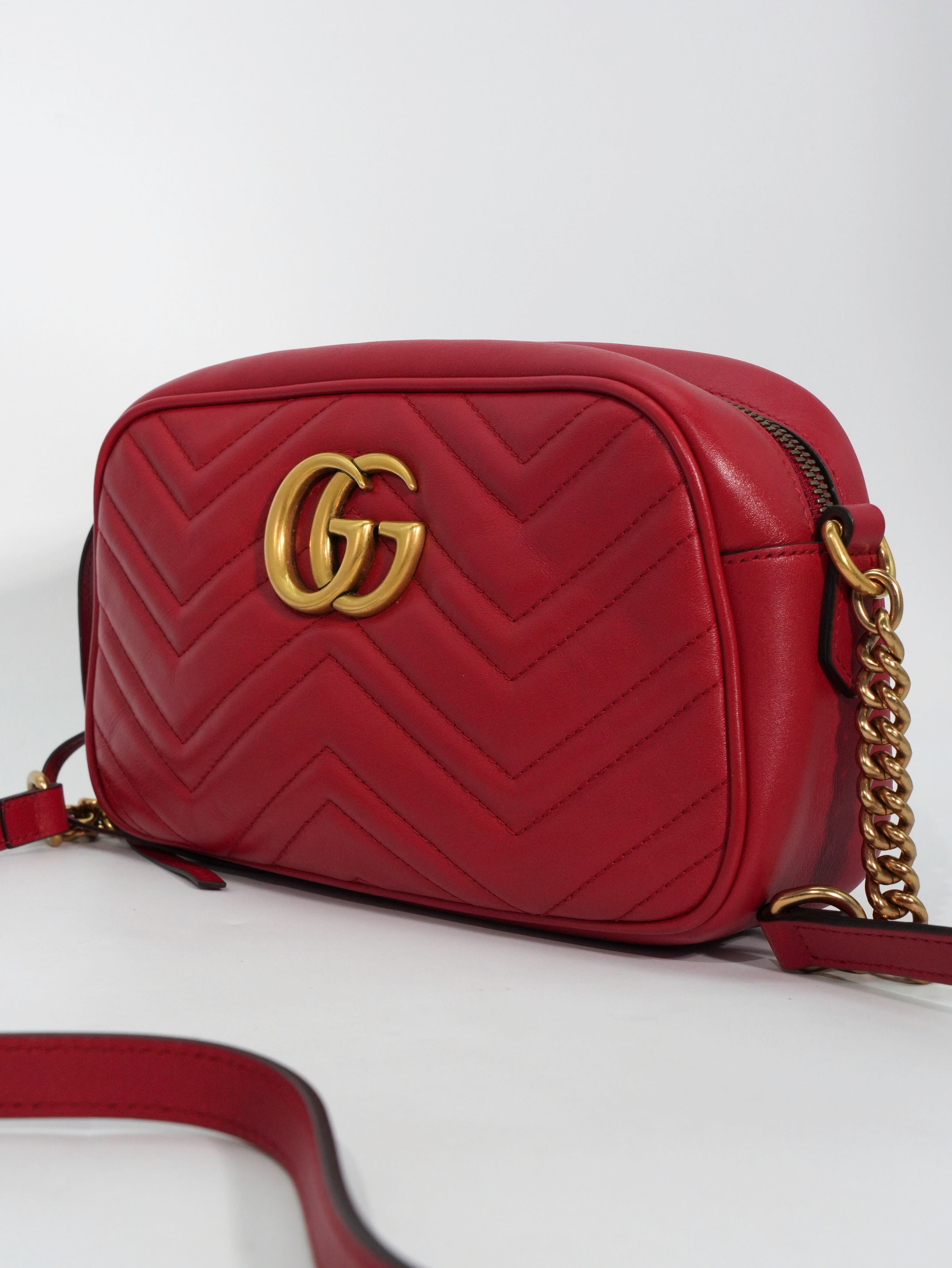 Gucci Marmont Camera Bag Matelassé