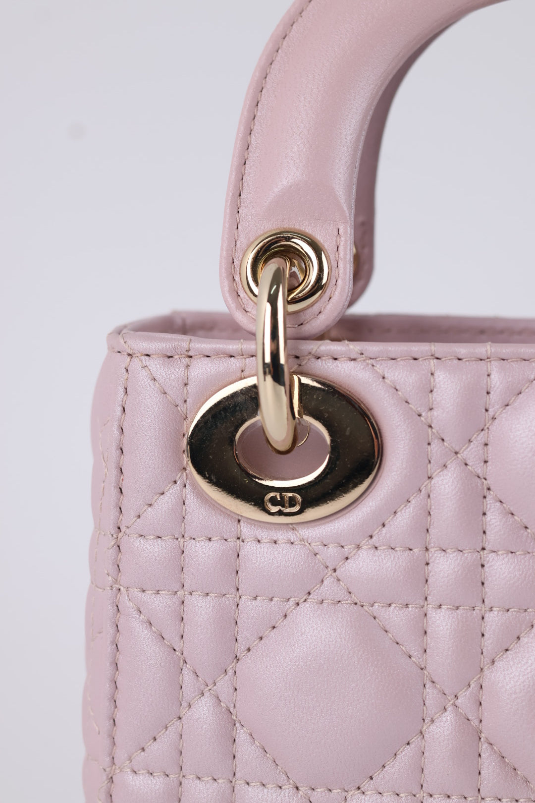 Lady Dior Mini in Pelle