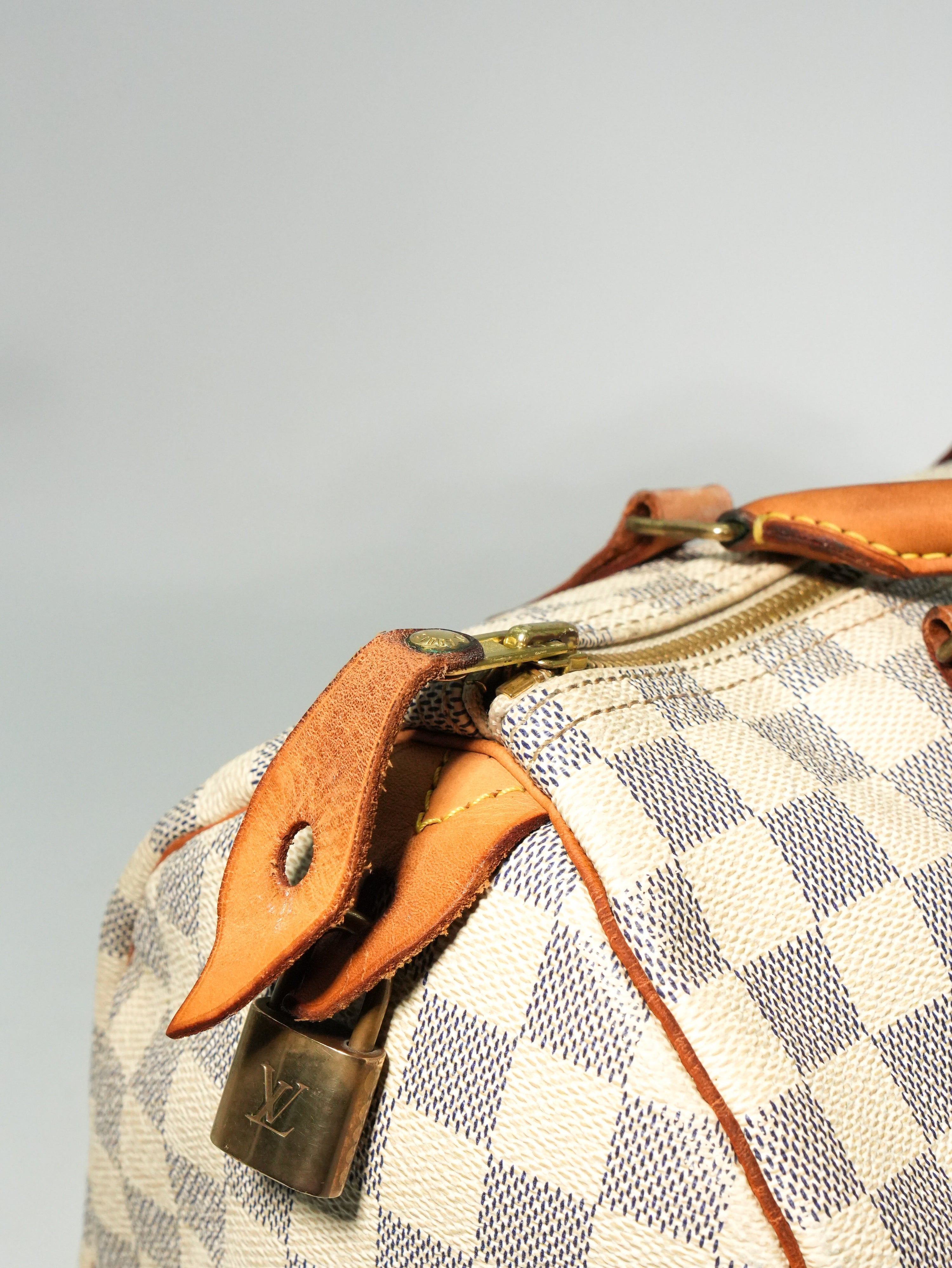 Louis Vuitton Speedy 30 Damier Azur