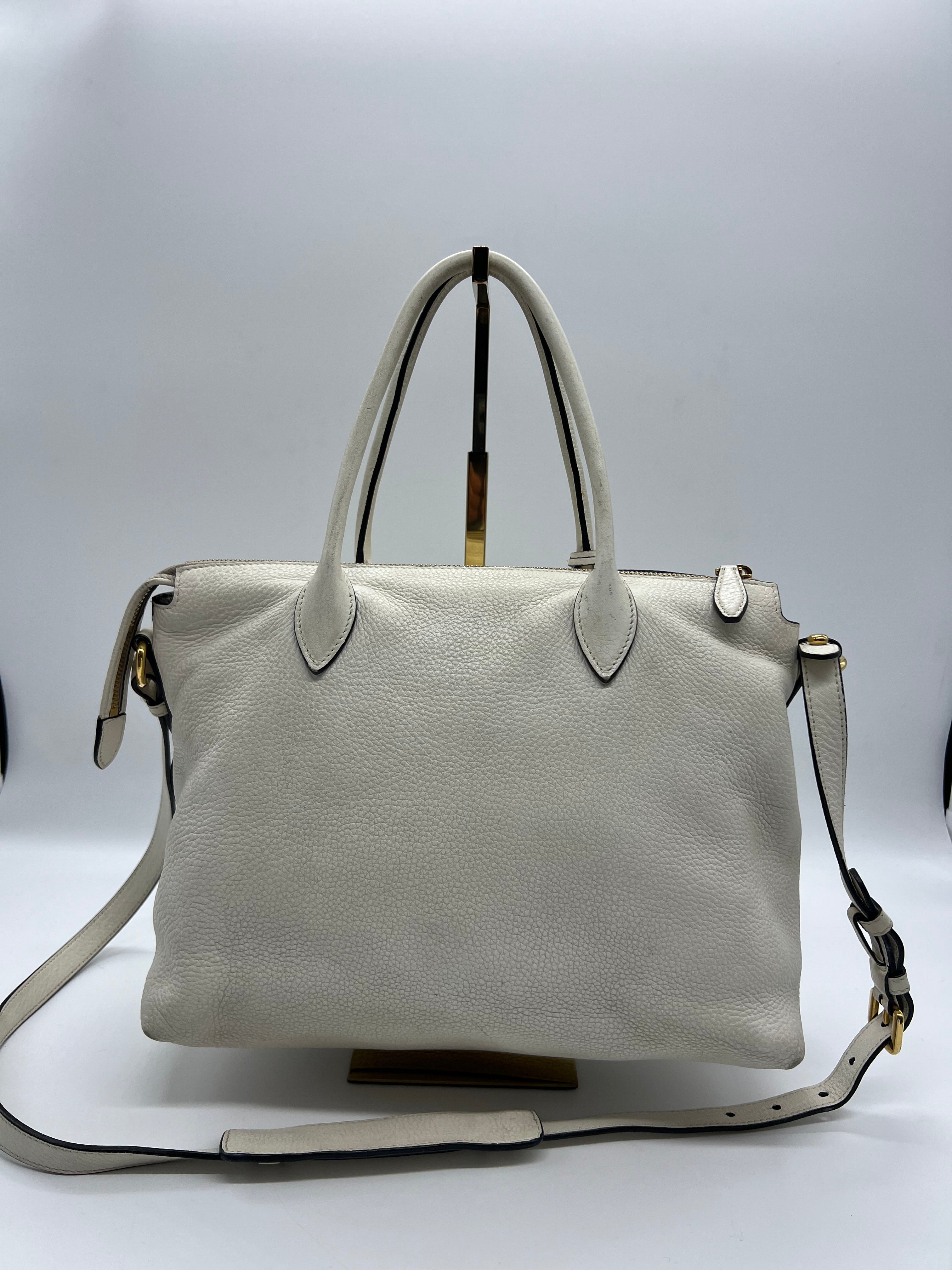 Sac fourre-tout en cuir Prada