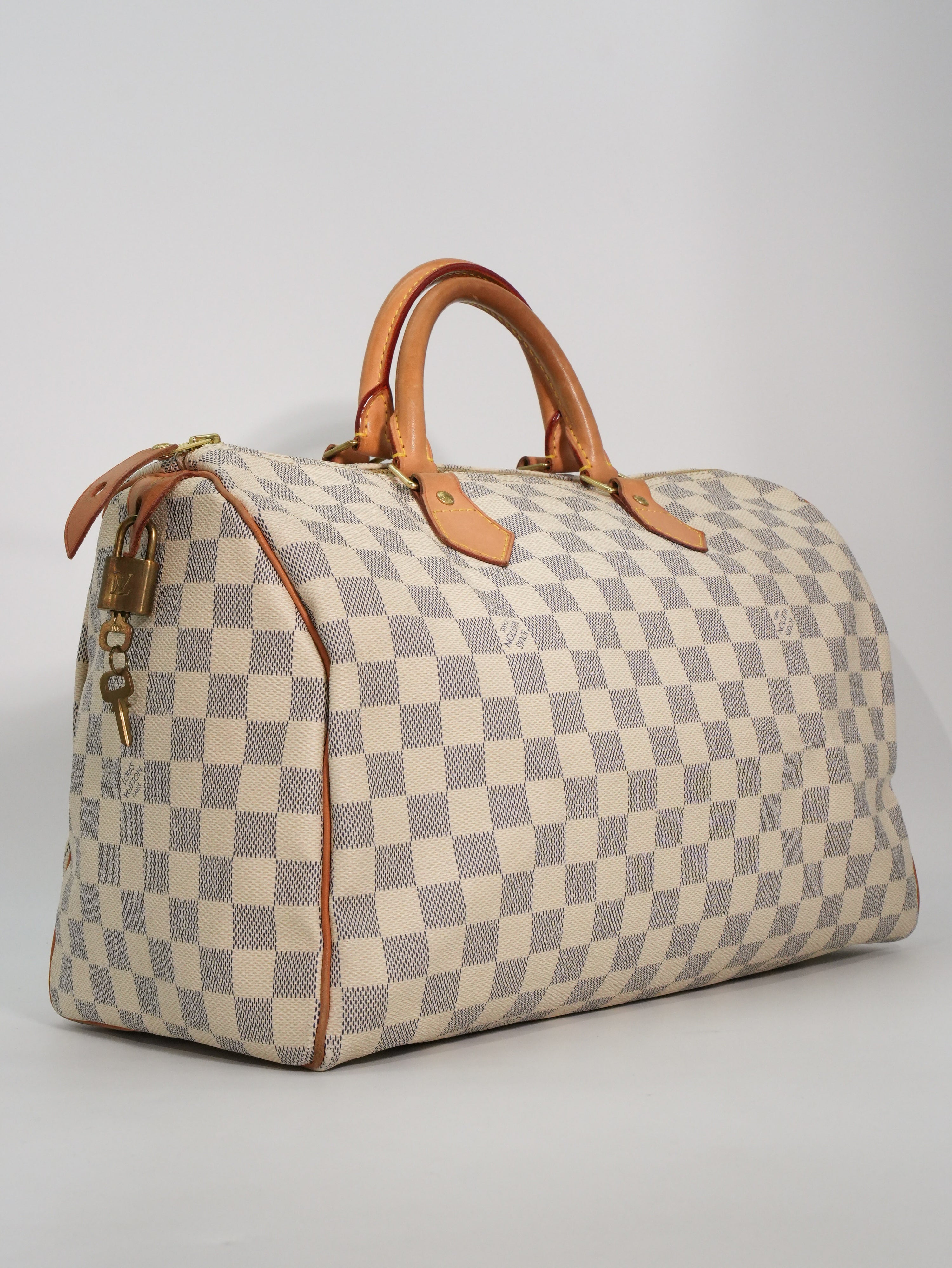 Louis Vuitton Speedy 35 Damier Azur