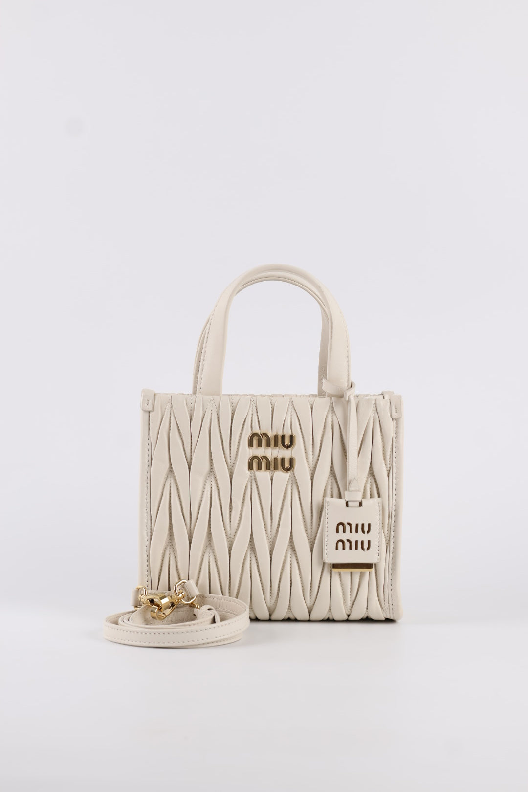 Miu Miu Mini Tote Matelassé