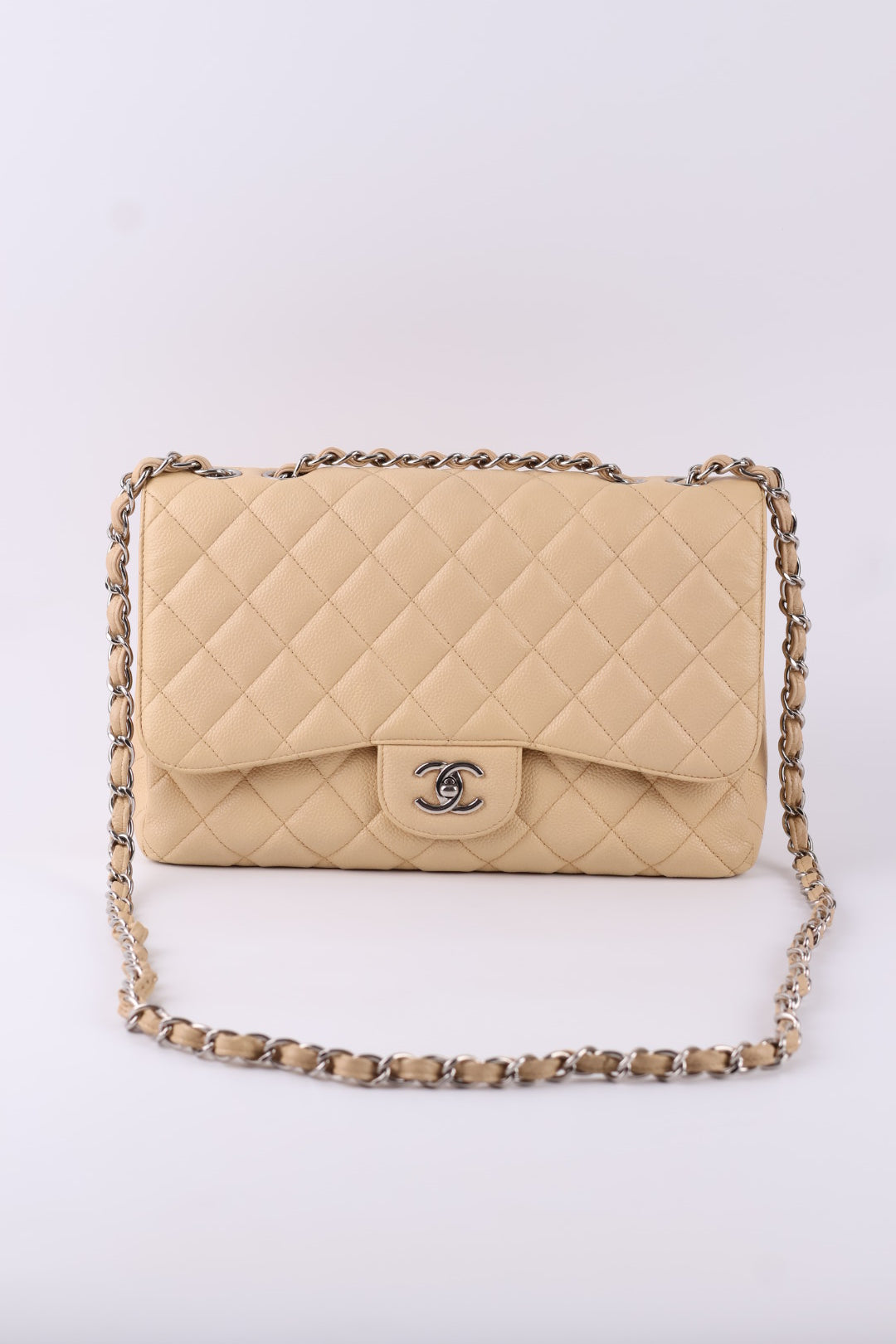 Chanel Timeless Jumbo Single Flap Caviar