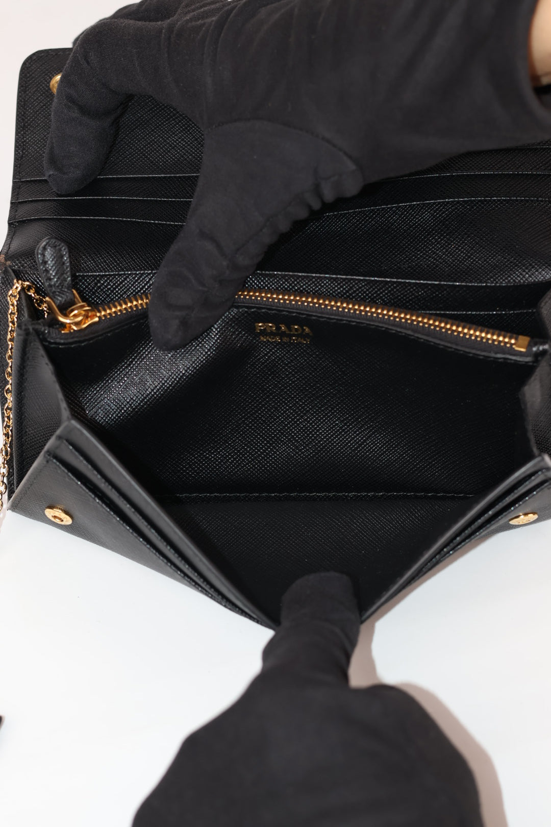 Prada Portafoglio Grande Saffiano