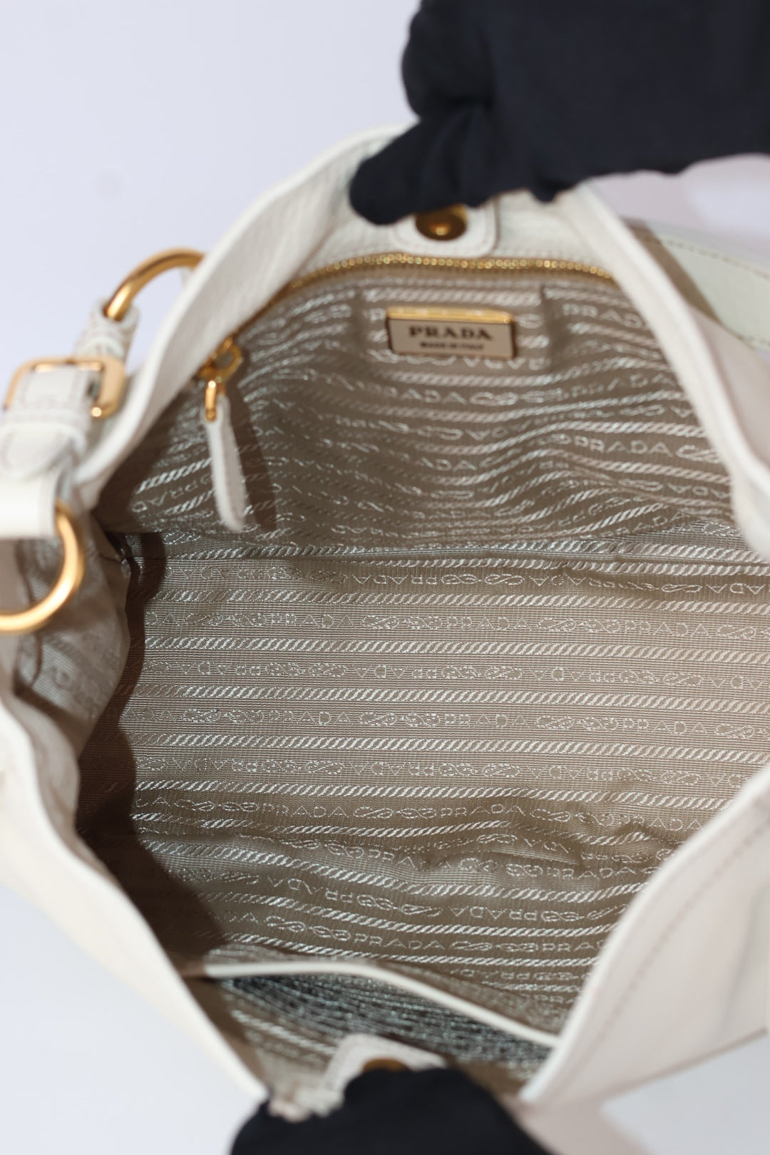 Prada Borsa a Spalla in Pelle