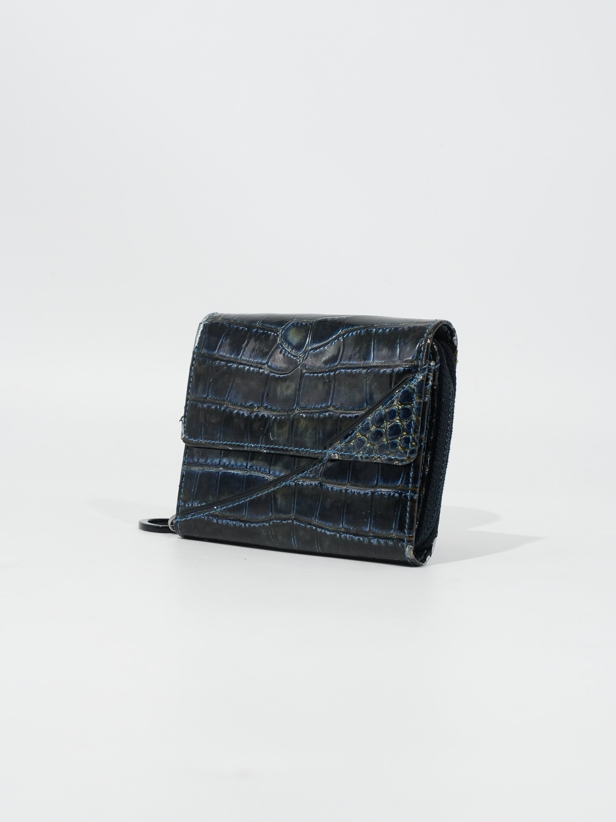 Dior Portafoglio Saddle Coccodrillo Vintage