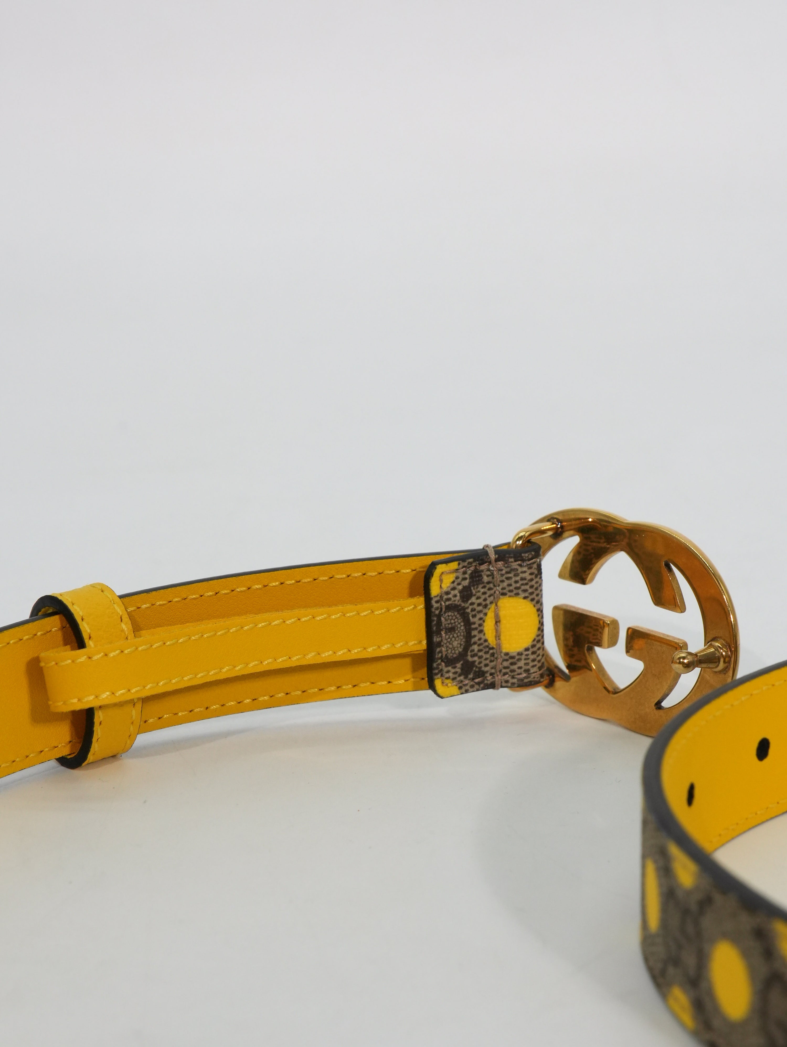 Gucci Cintura GG Supreme Pois