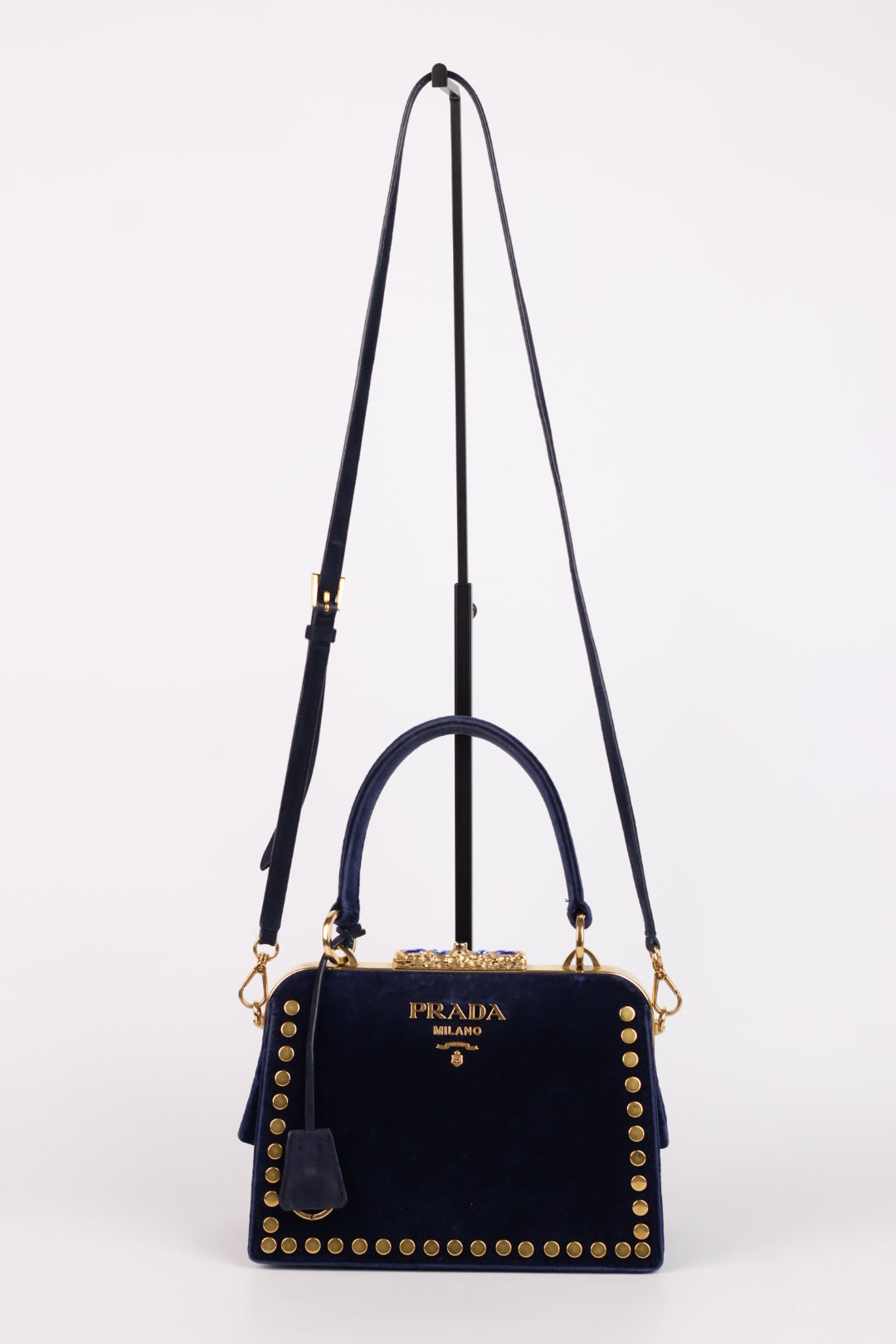 Prada Top Handle Velvet