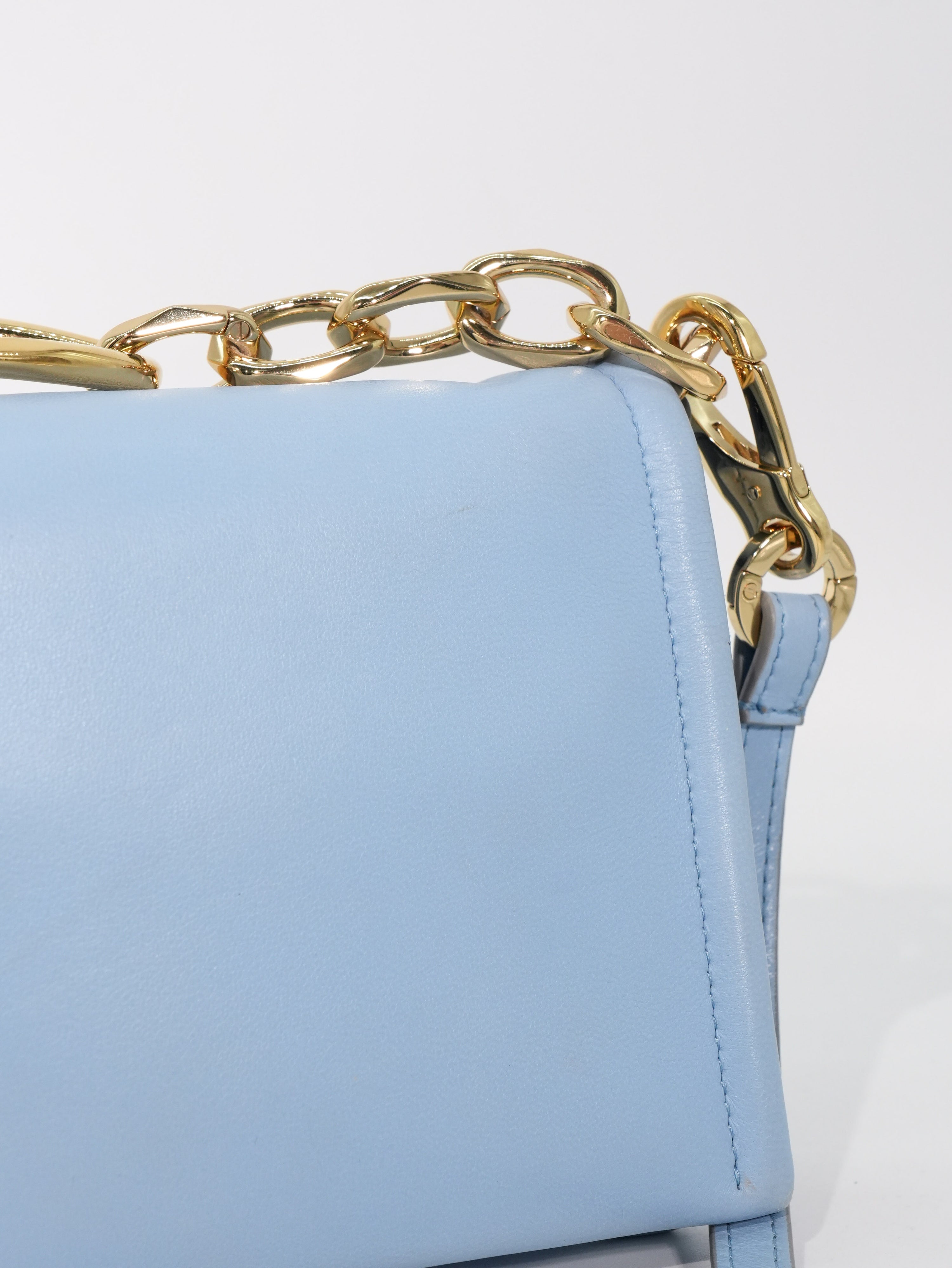 Valentino Pochette V Logo Chain