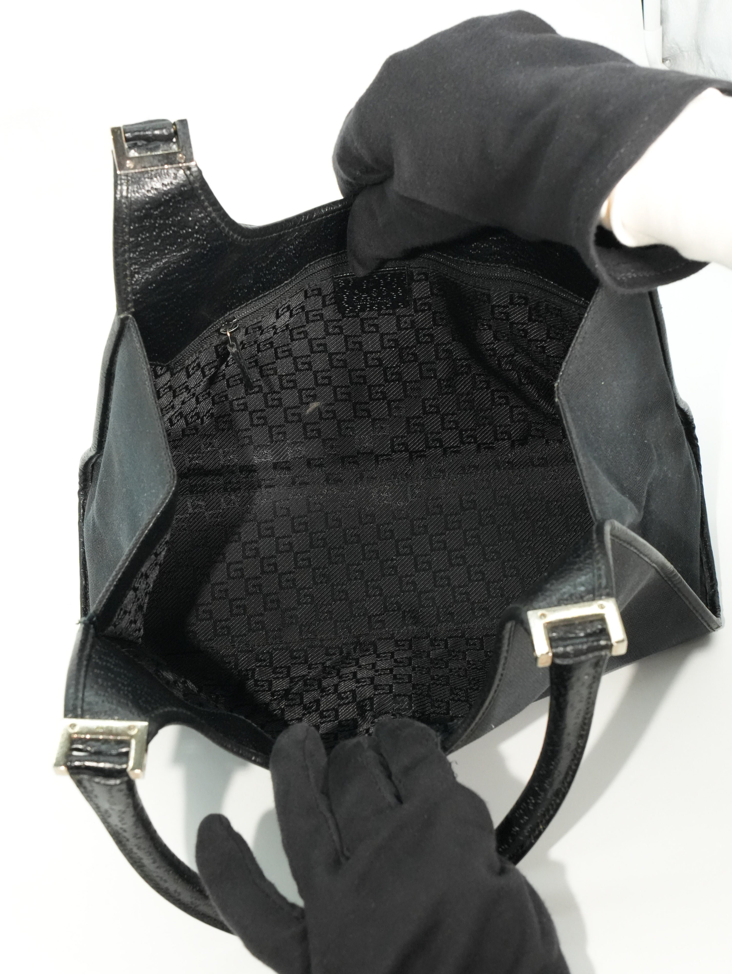 Gucci Bardot Tela e Pelle