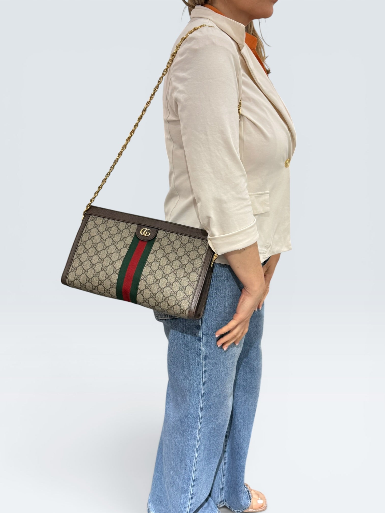 Gucci Ophidia Chain Grande GG Supreme