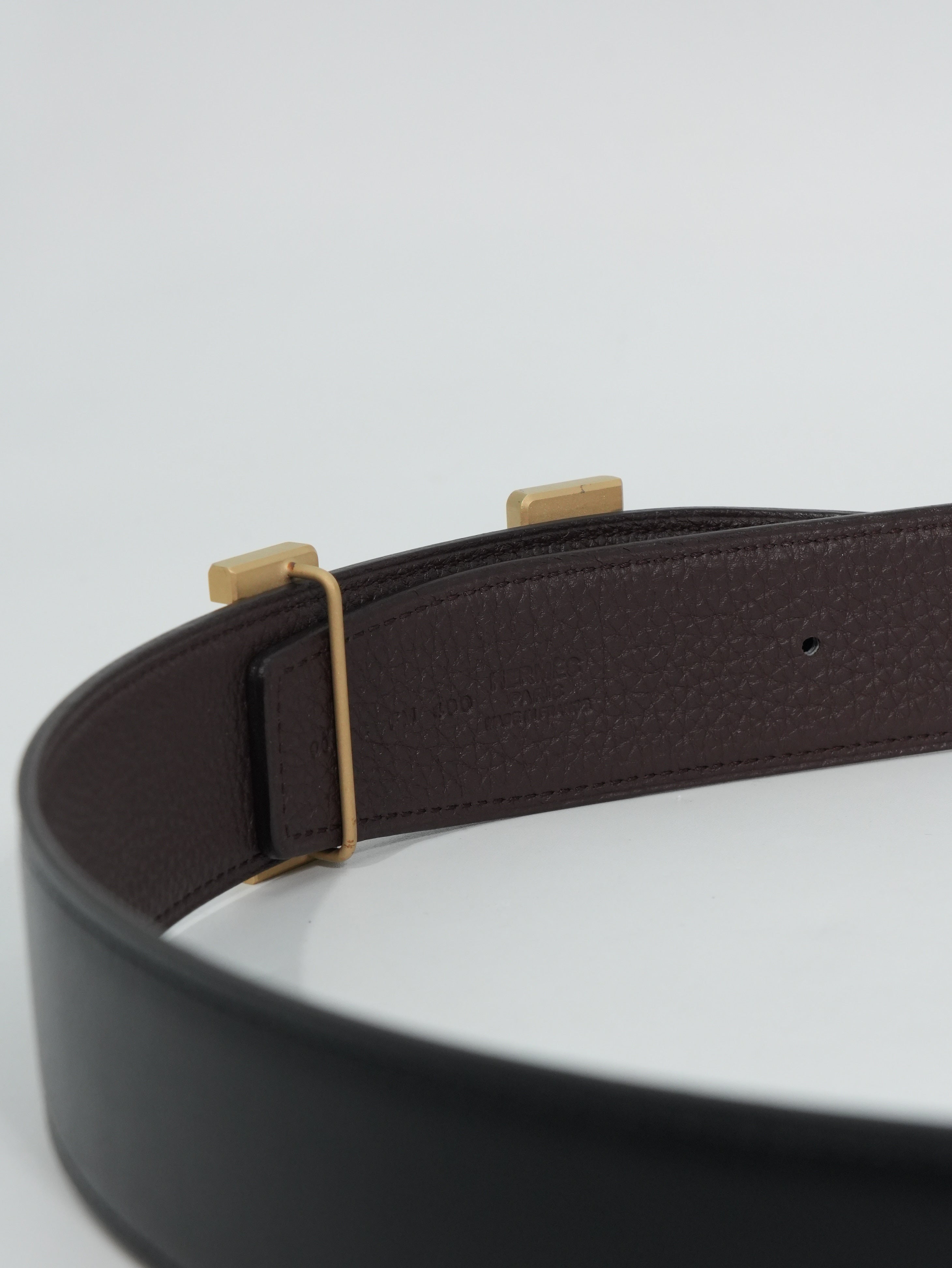 Hermès Cintura Constance Reversibile 38mm