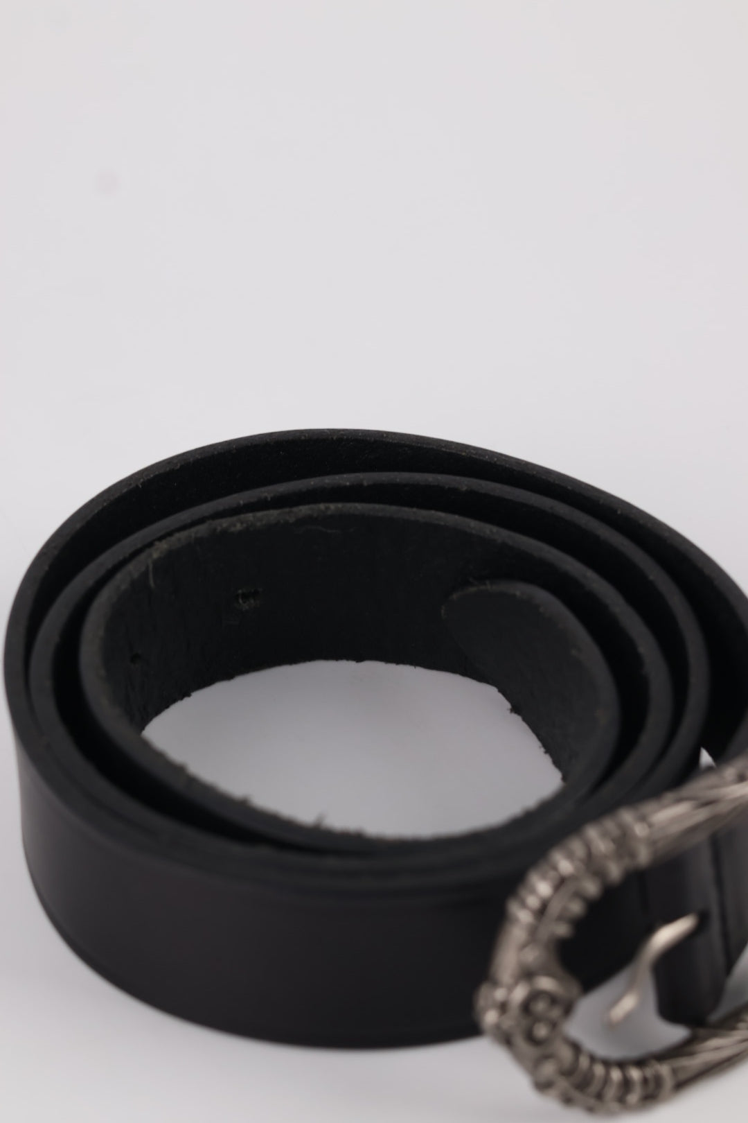 Saint Laurent Cintura Cassandre in Pelle