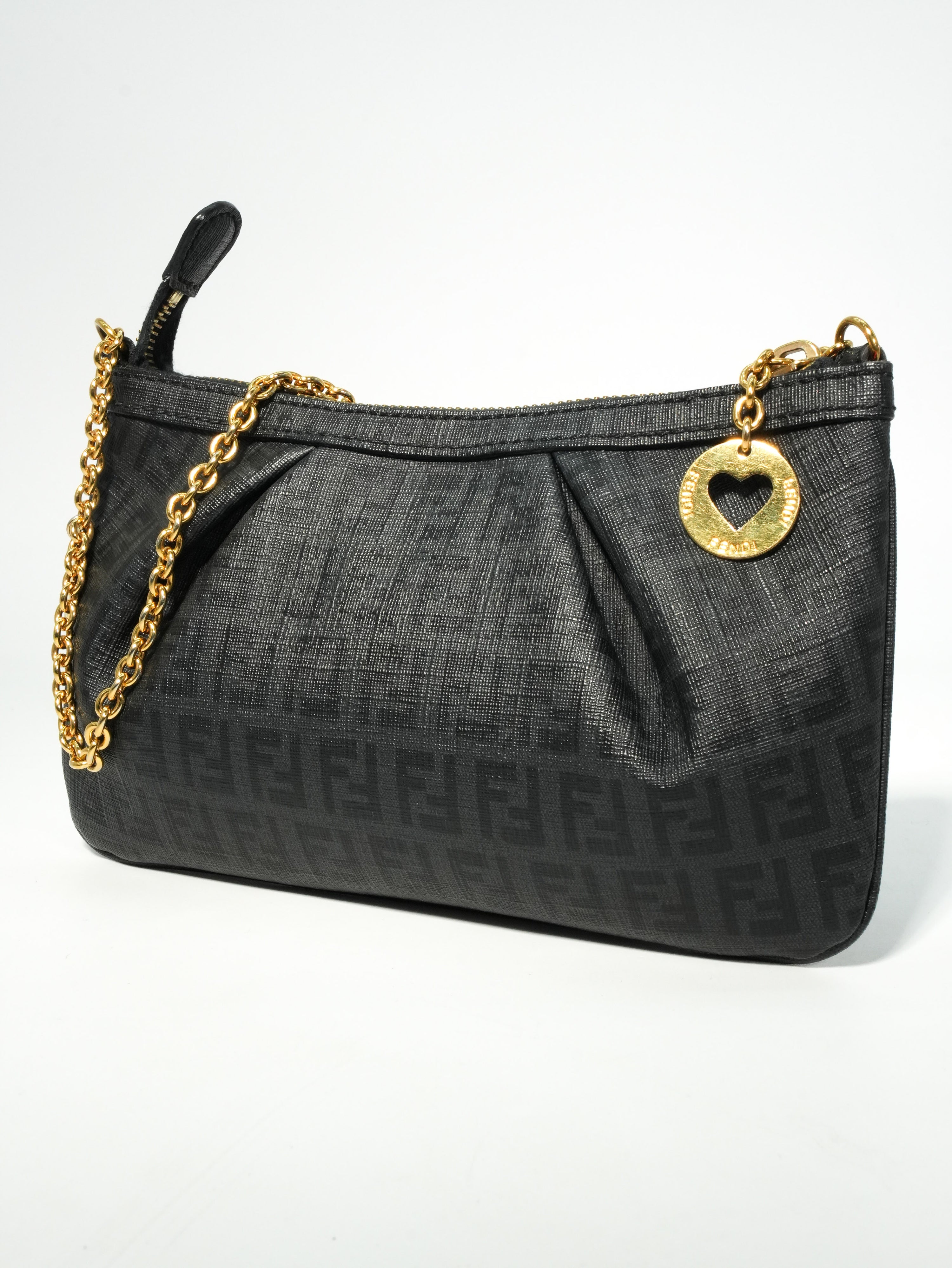 Fendi Pochette Chain FF Logo
