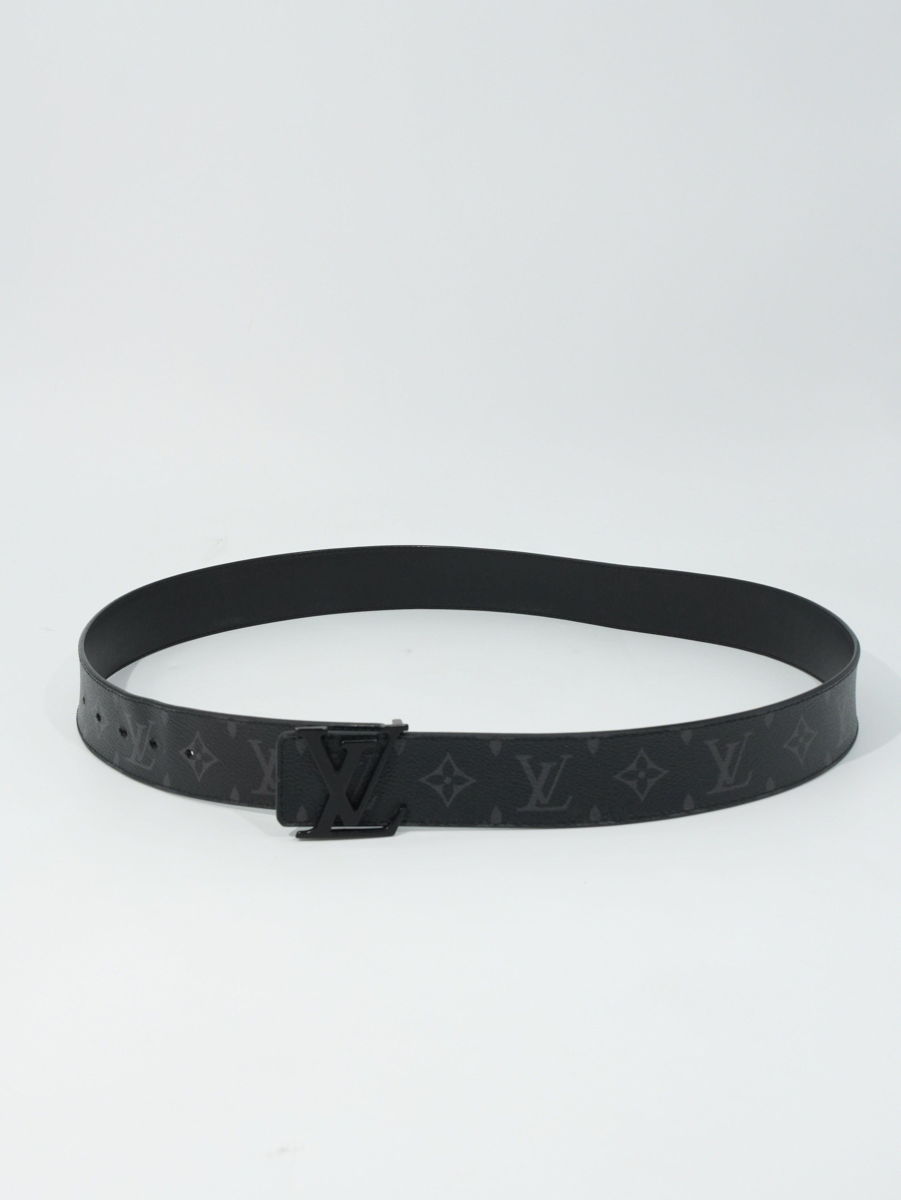 Louis Vuitton Cintura Initiales Monogram Eclipse