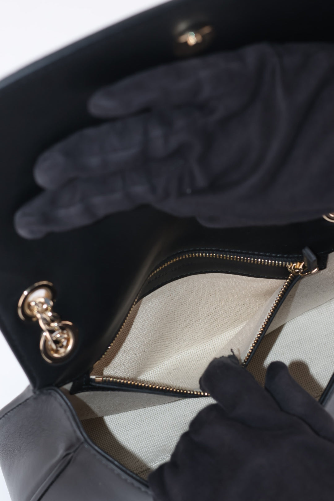 Gucci Blondie Media in Pelle