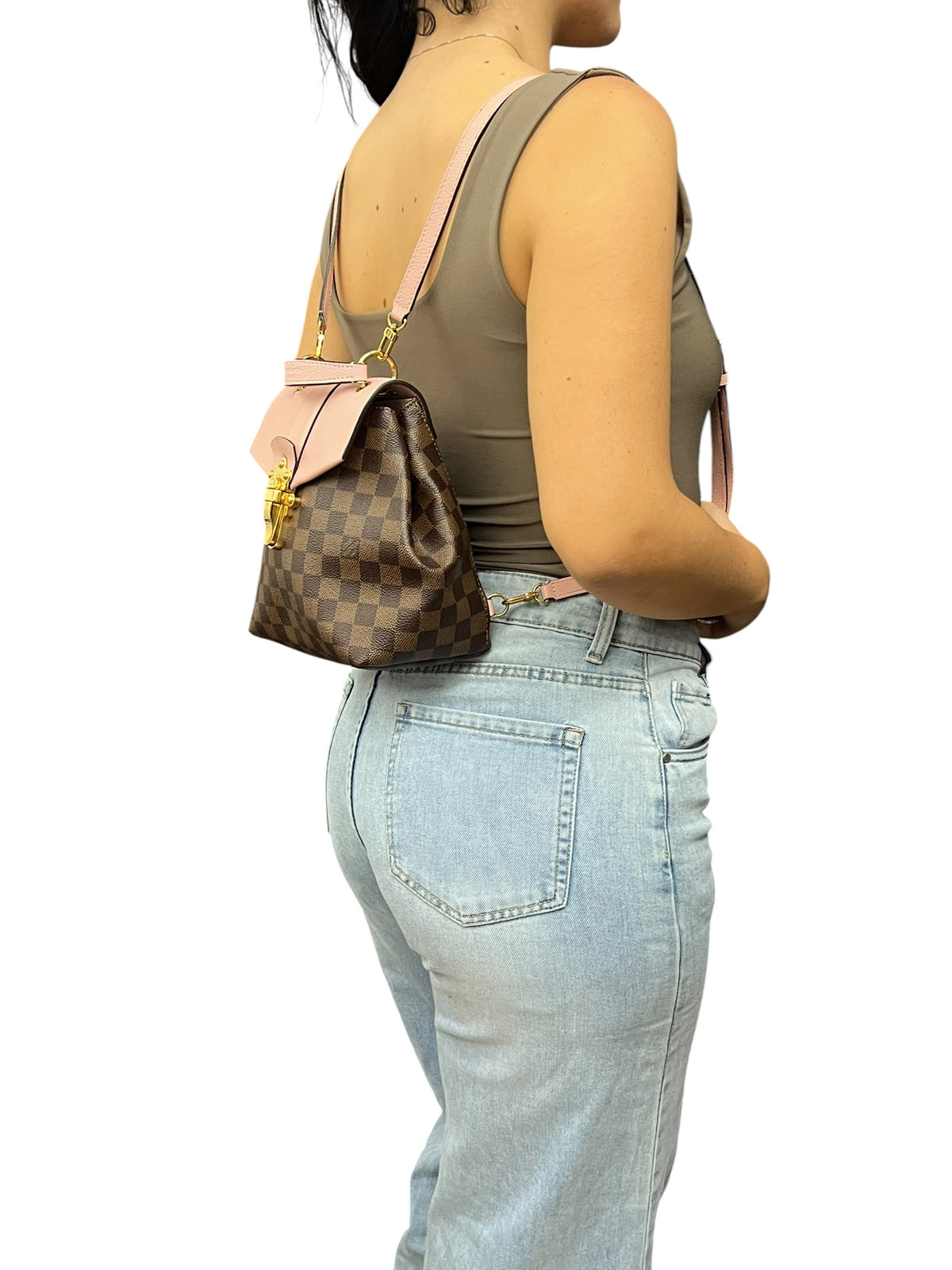 Louis Vuitton Zaino Clapton Damier Ébène