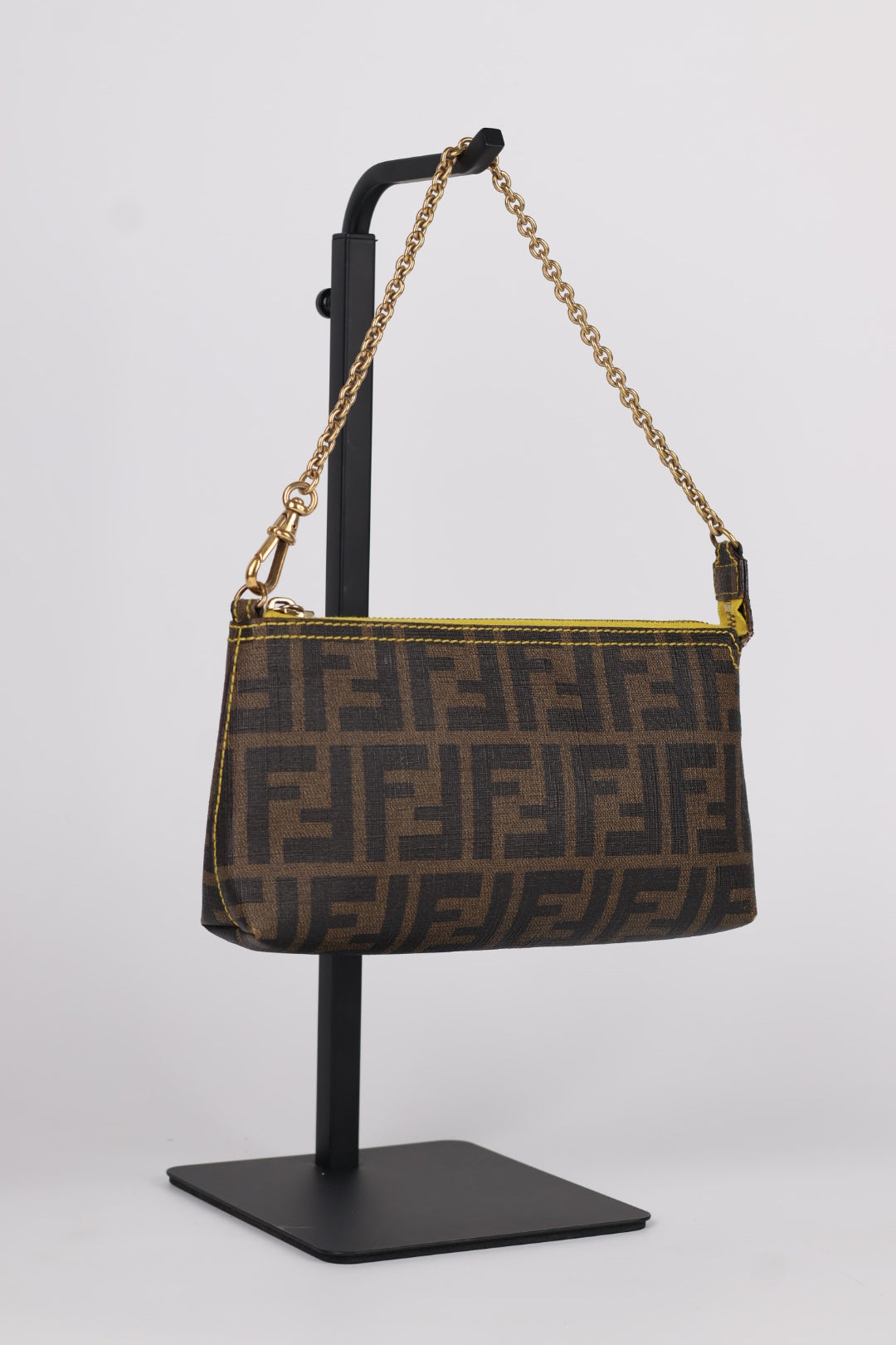 Fendi Chain Pochette FF Logo
