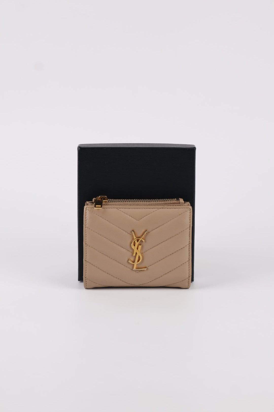 Saint Laurent portafoglio Cassandre Matelassé