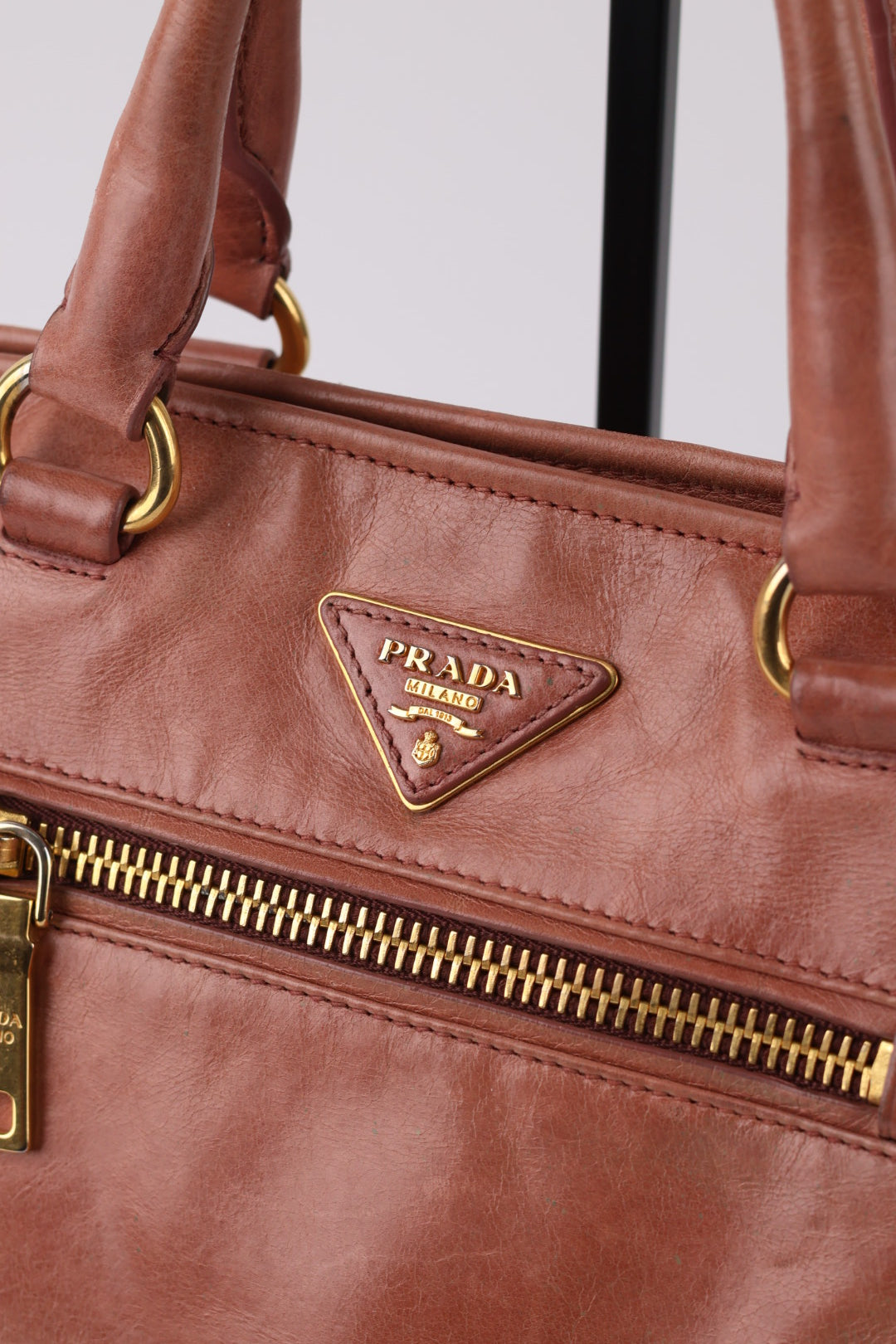 Prada Bowling in Pelle