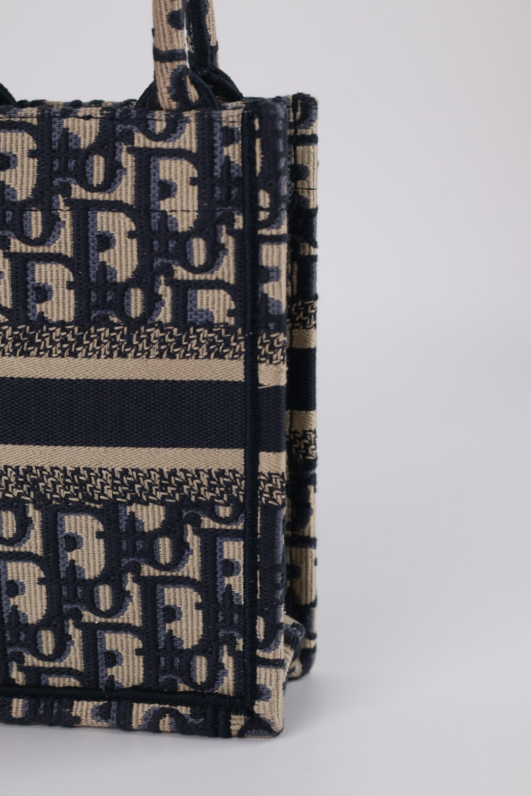 Dior Mini Book Tote Jacquard Oblique