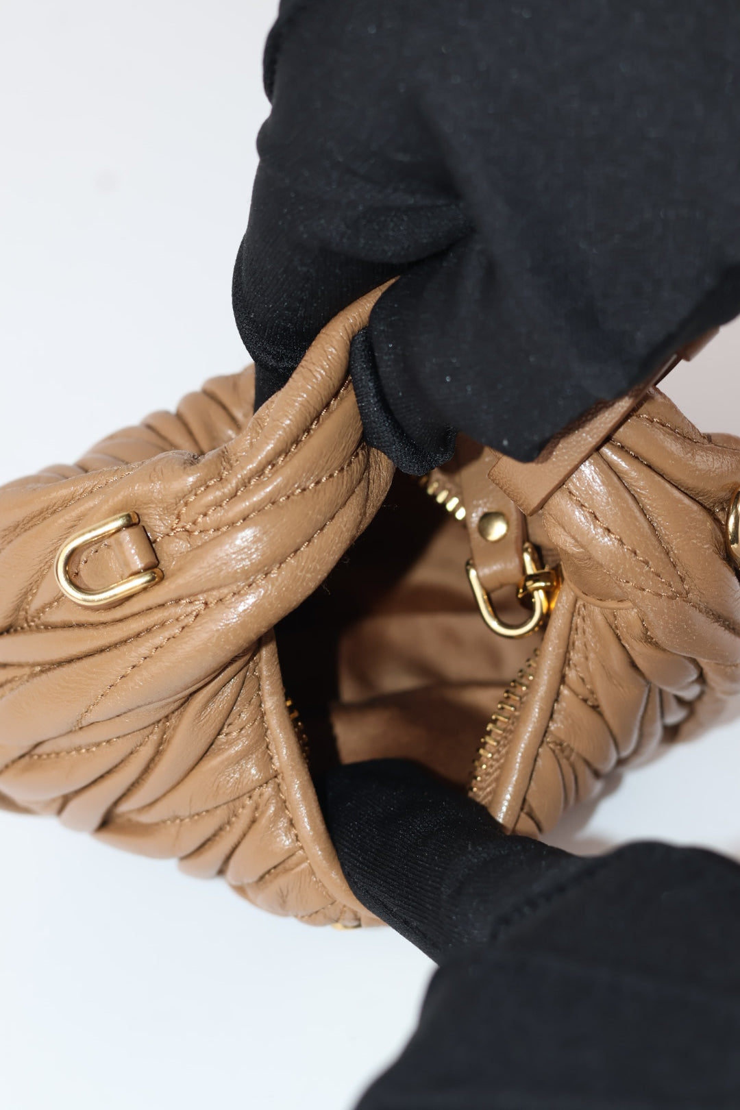 Miu Miu Micro Wander Matelassé