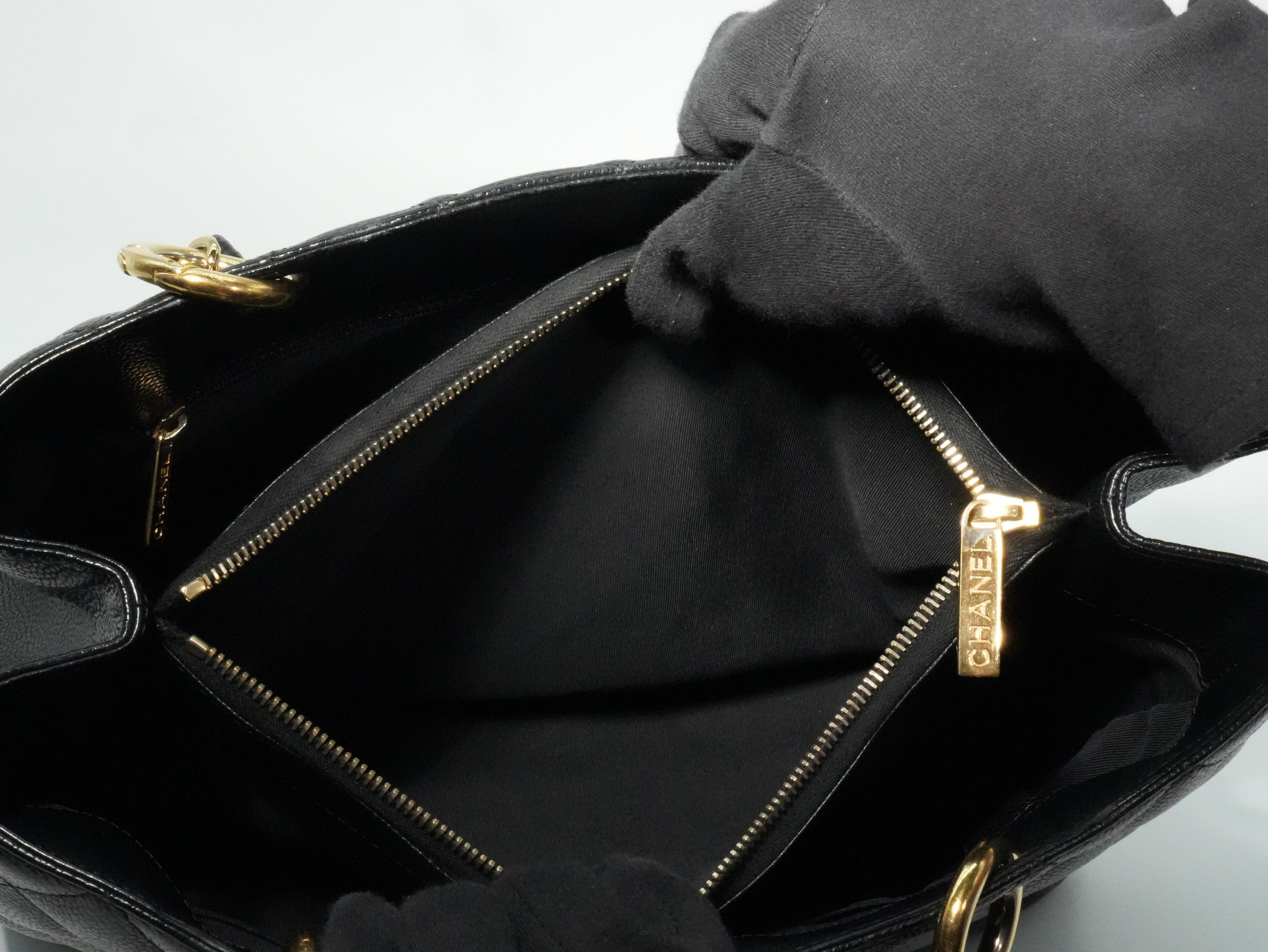 Chanel GST Caviar Nero