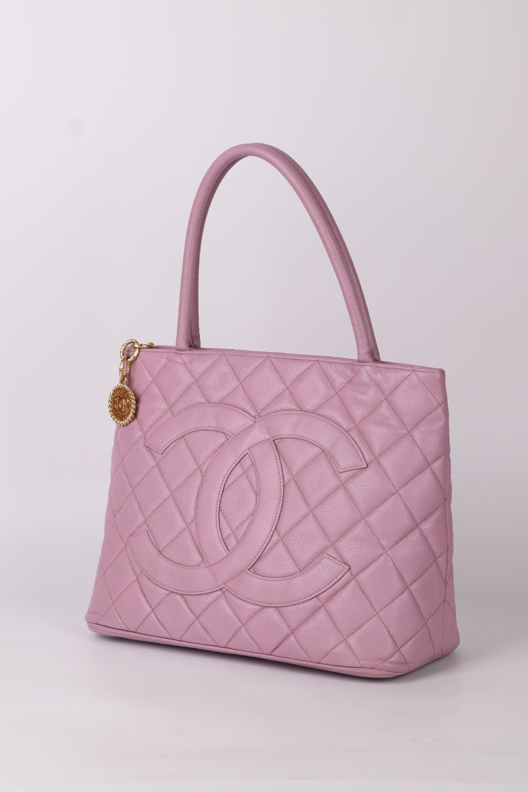 Chanel Medallon Tote Caviar