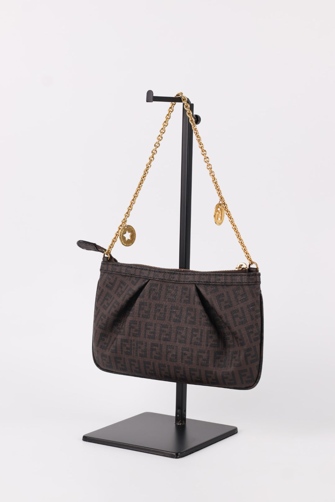 Fendi Chain Pochette FF Logo