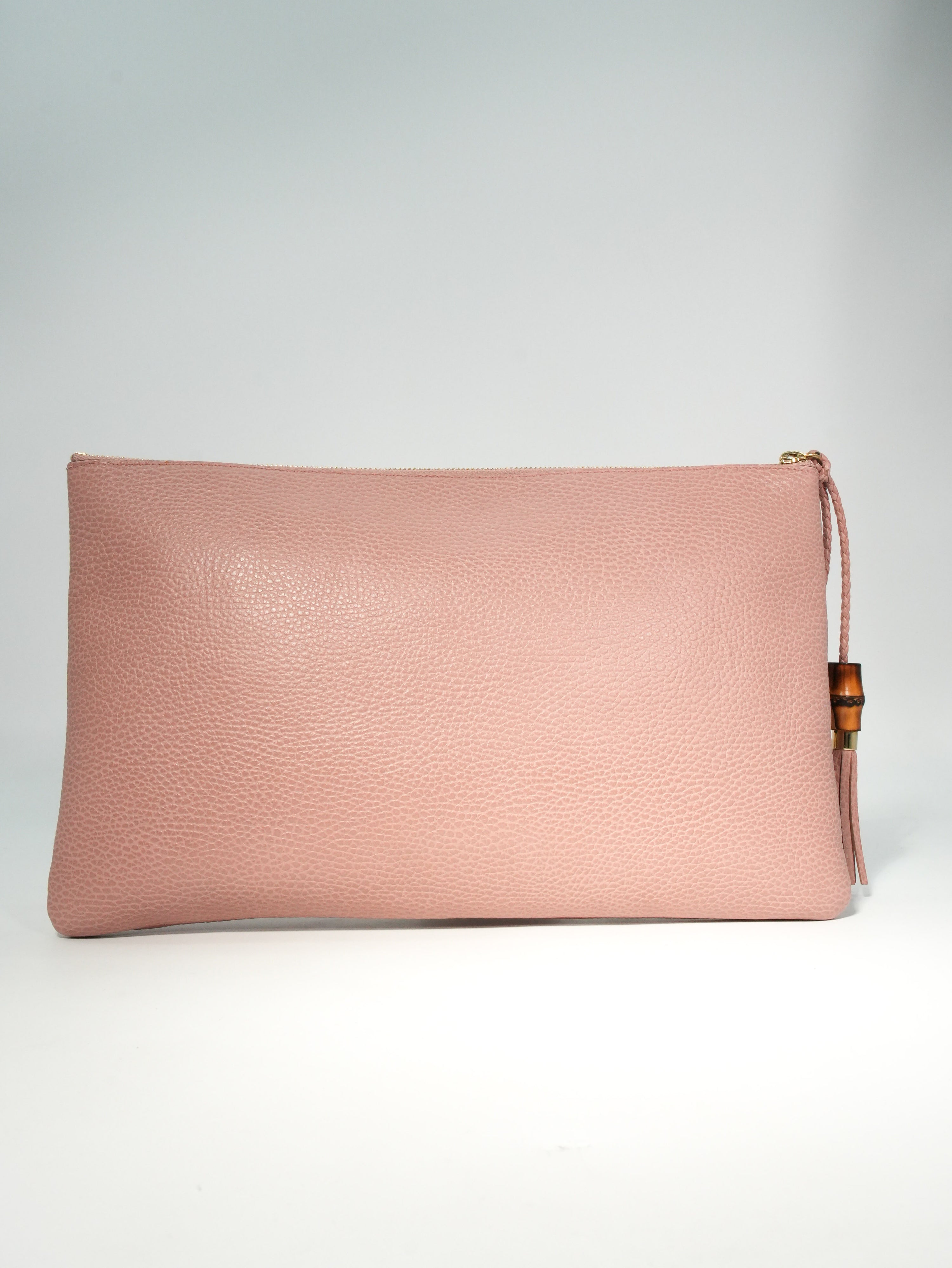 Gucci Pochette Bamboo in Pelle