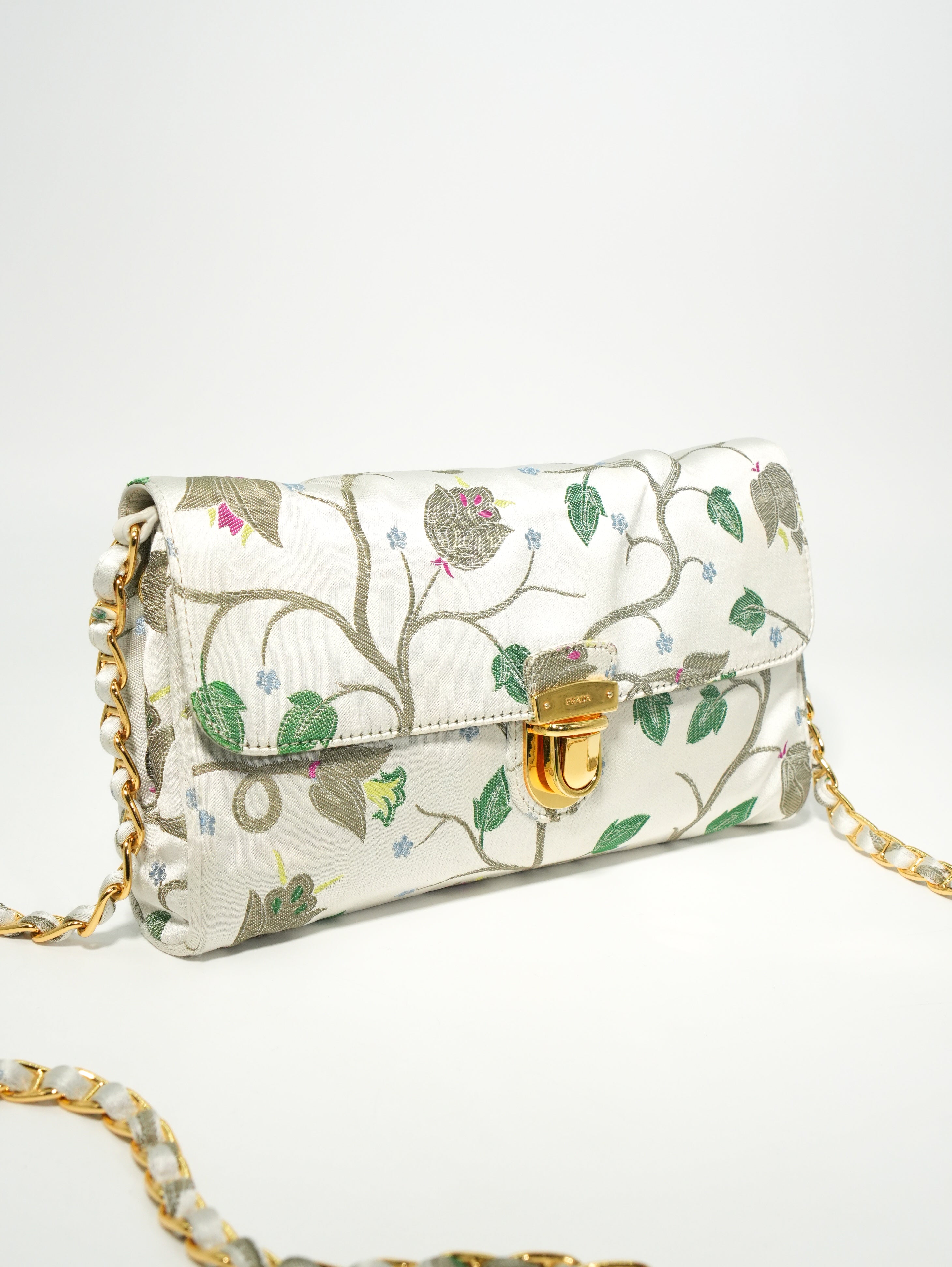 Prada Jacquard Bag Floreale