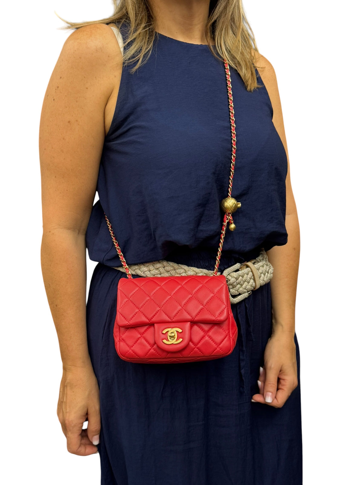 Chanel Mini Square Matelassé
