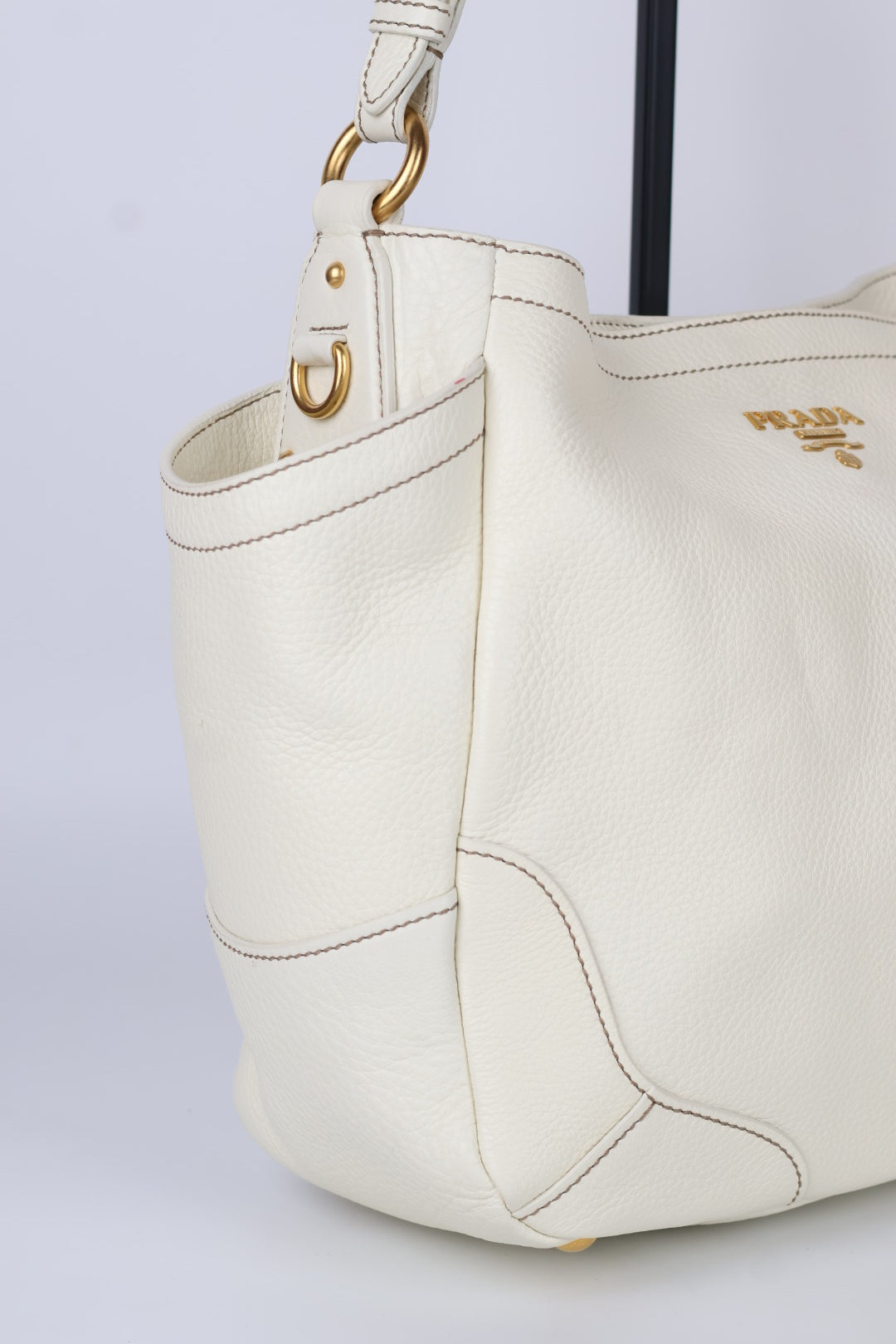 Prada Borsa a Spalla in Pelle