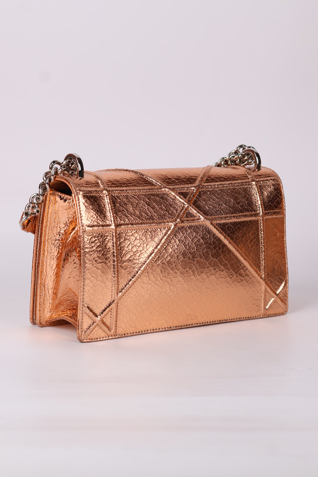 Dior Diorama in Pelle Rose Gold