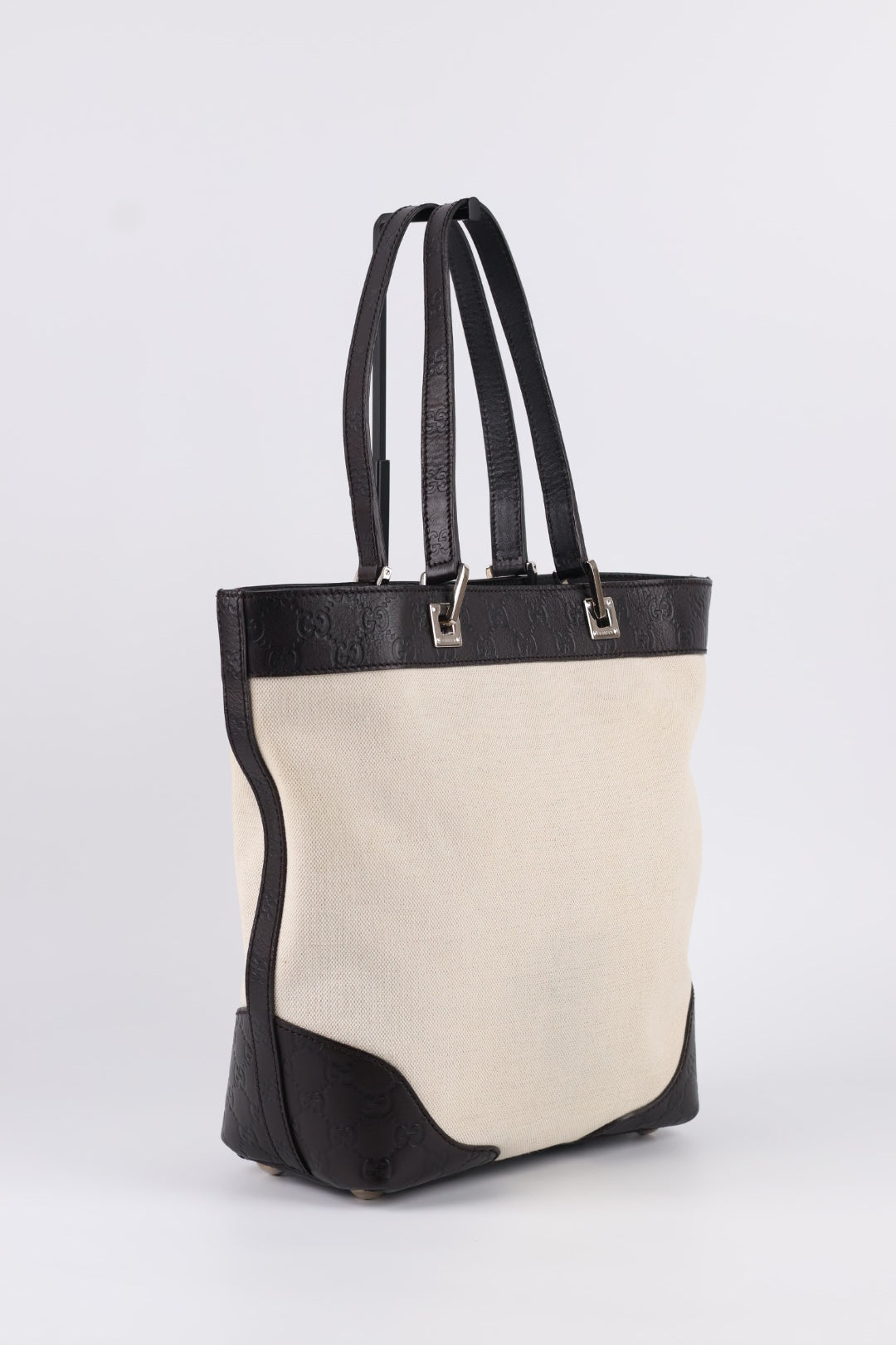 Gucci Tote Tela e Pelle