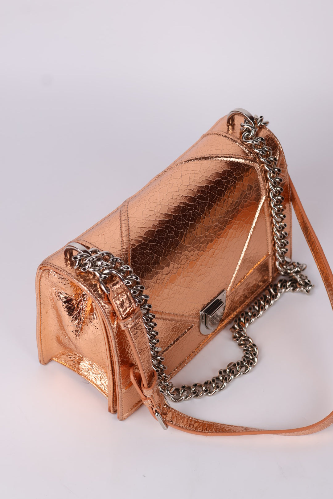 Dior Diorama in Pelle Rose Gold
