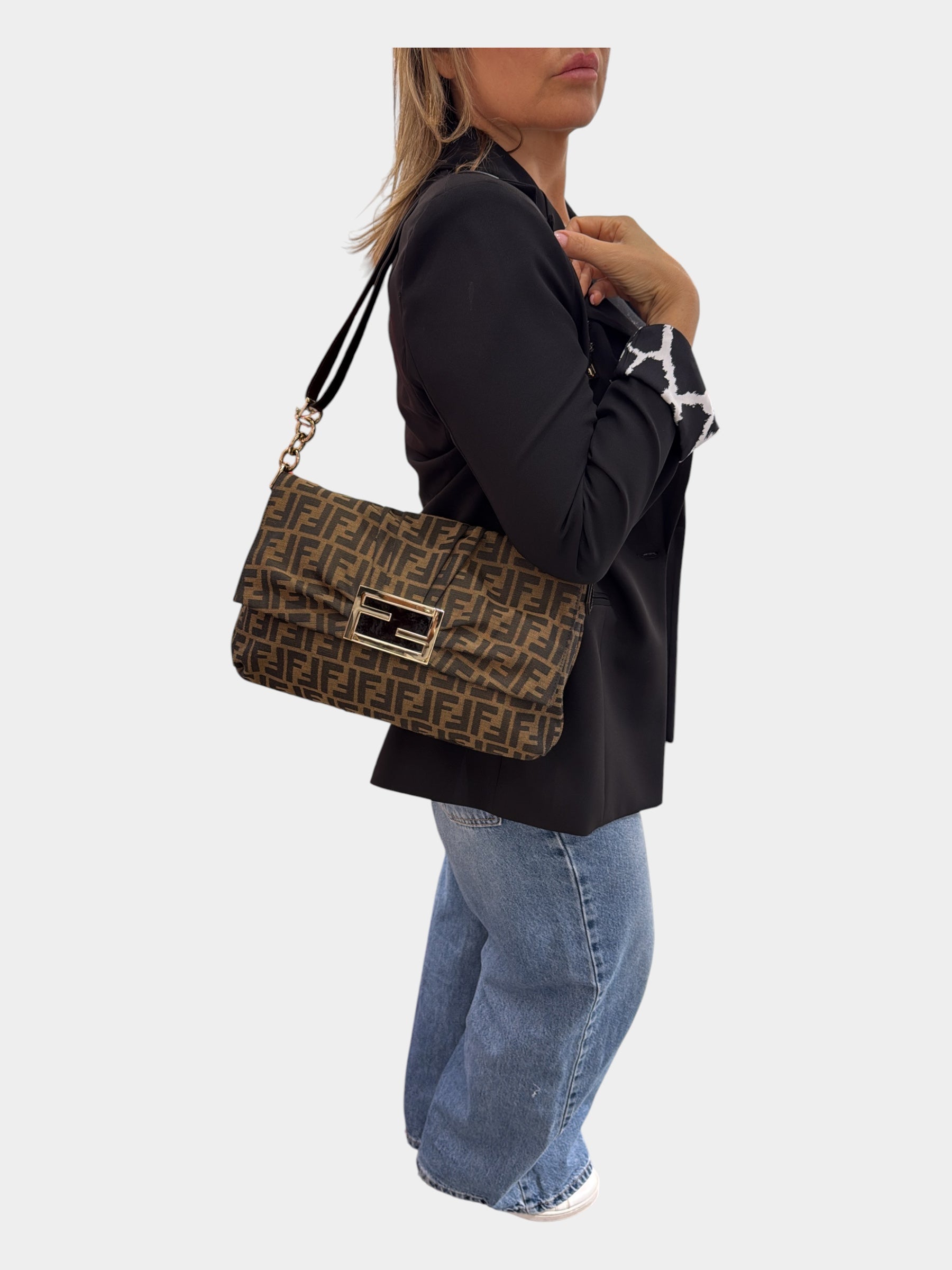 Fendi Mia a Tracolla FF Logo