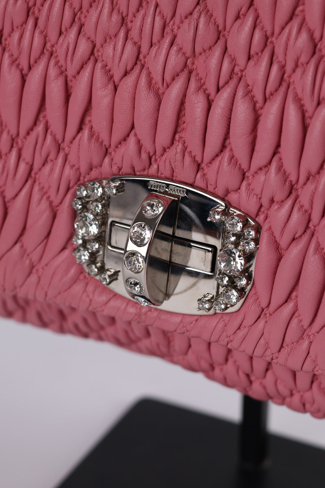 Miu Miu Crystal Matelassé