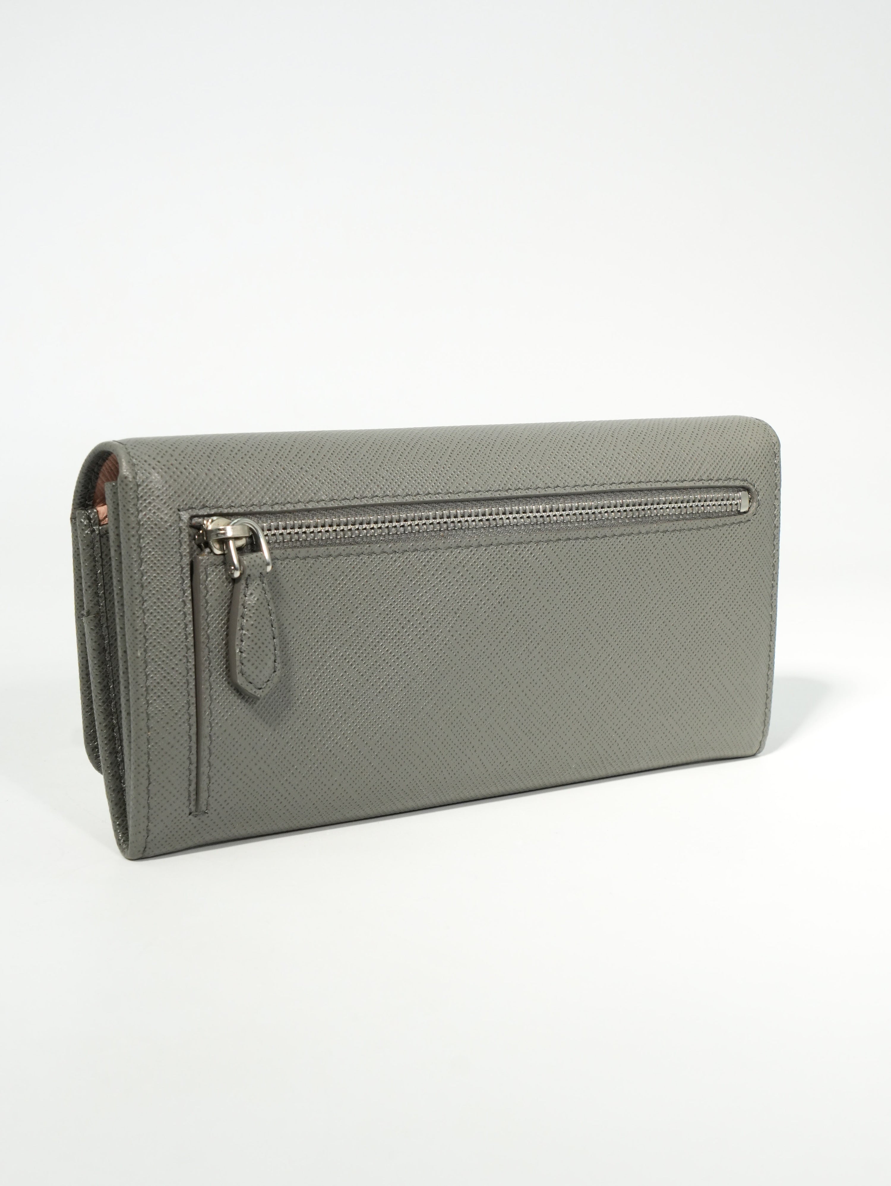 Prada Portafoglio Saffiano Lungo